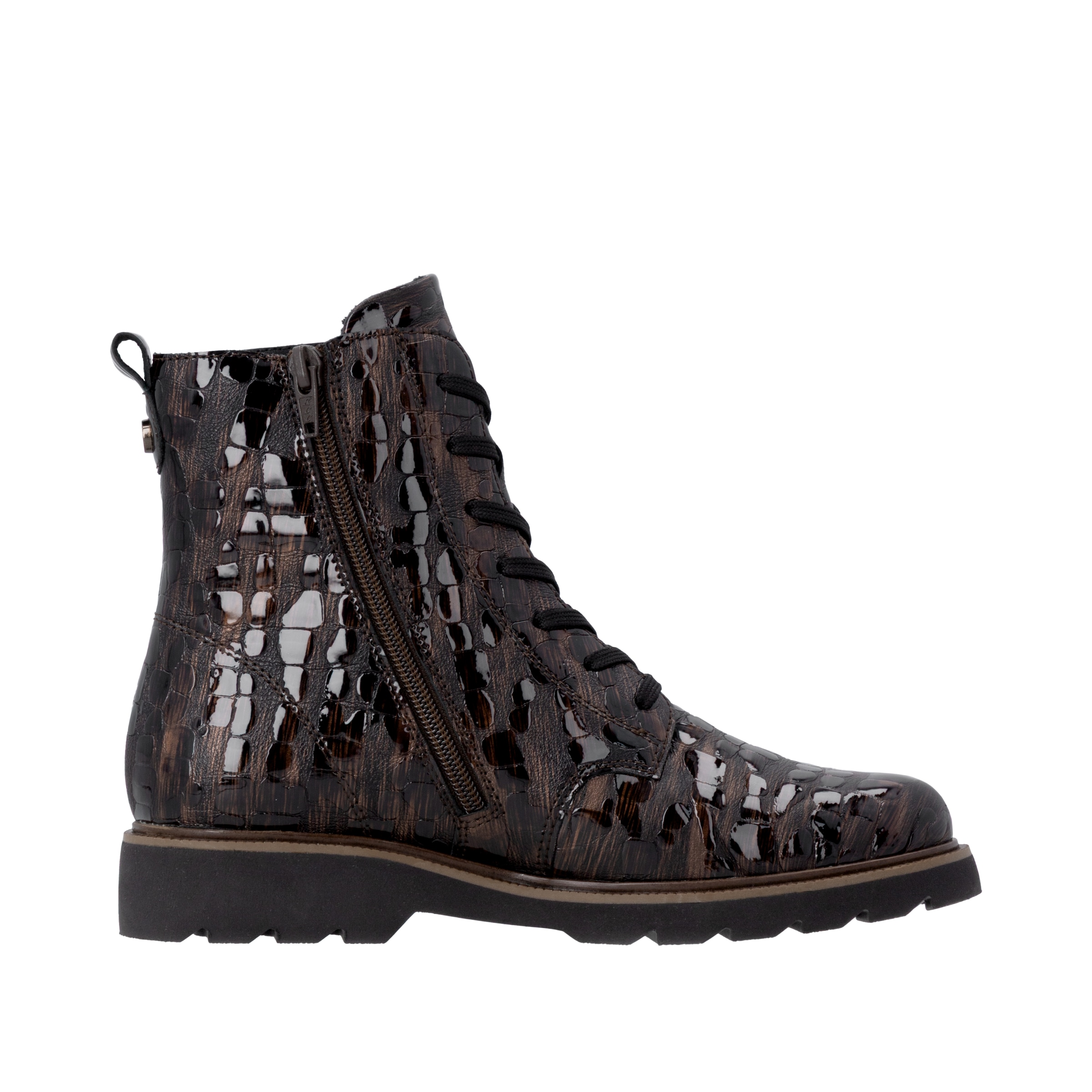 Remonte Schnürstiefelette  Schnürboots in modischer Optik, Profilsohle