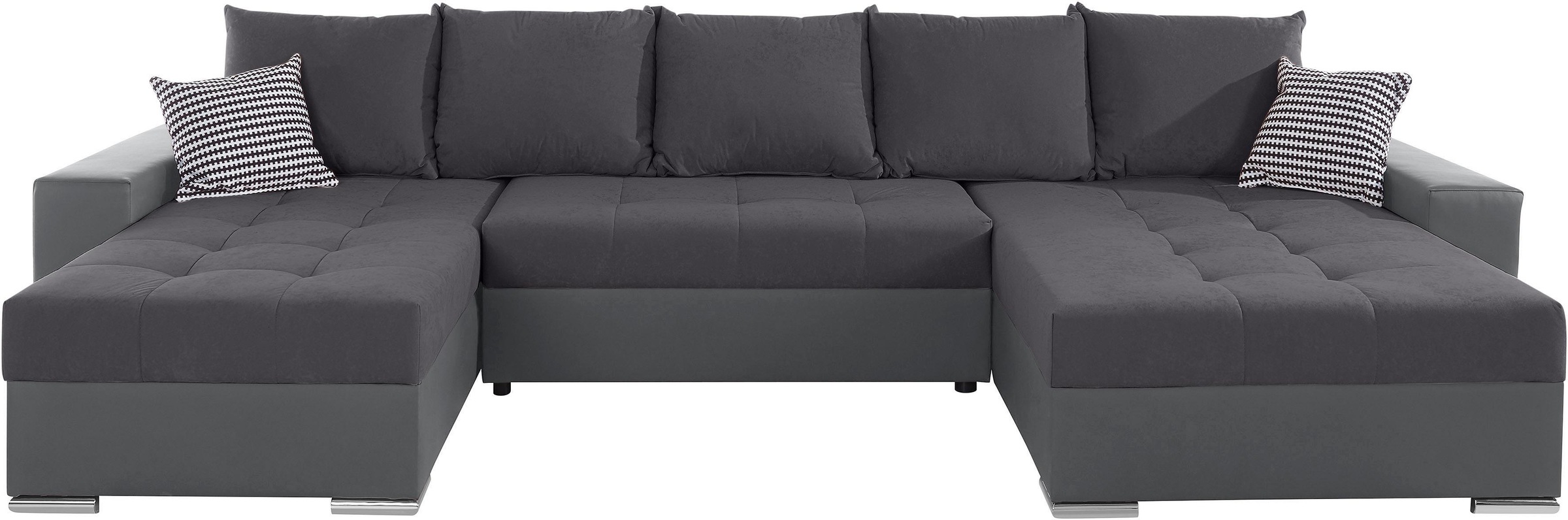 COLLECTION AB Wohnlandschaft »Josy XXL U-Form, B: 333 cm, mit 2 Recamieren günstig online kaufen