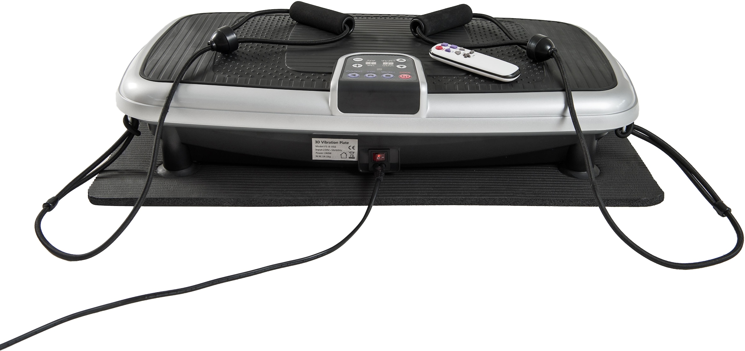 MOTIVE FITNESS by U.N.O. Vibrationsplatte »Deluxe«, 240 W, 15 Intensitätsstufen