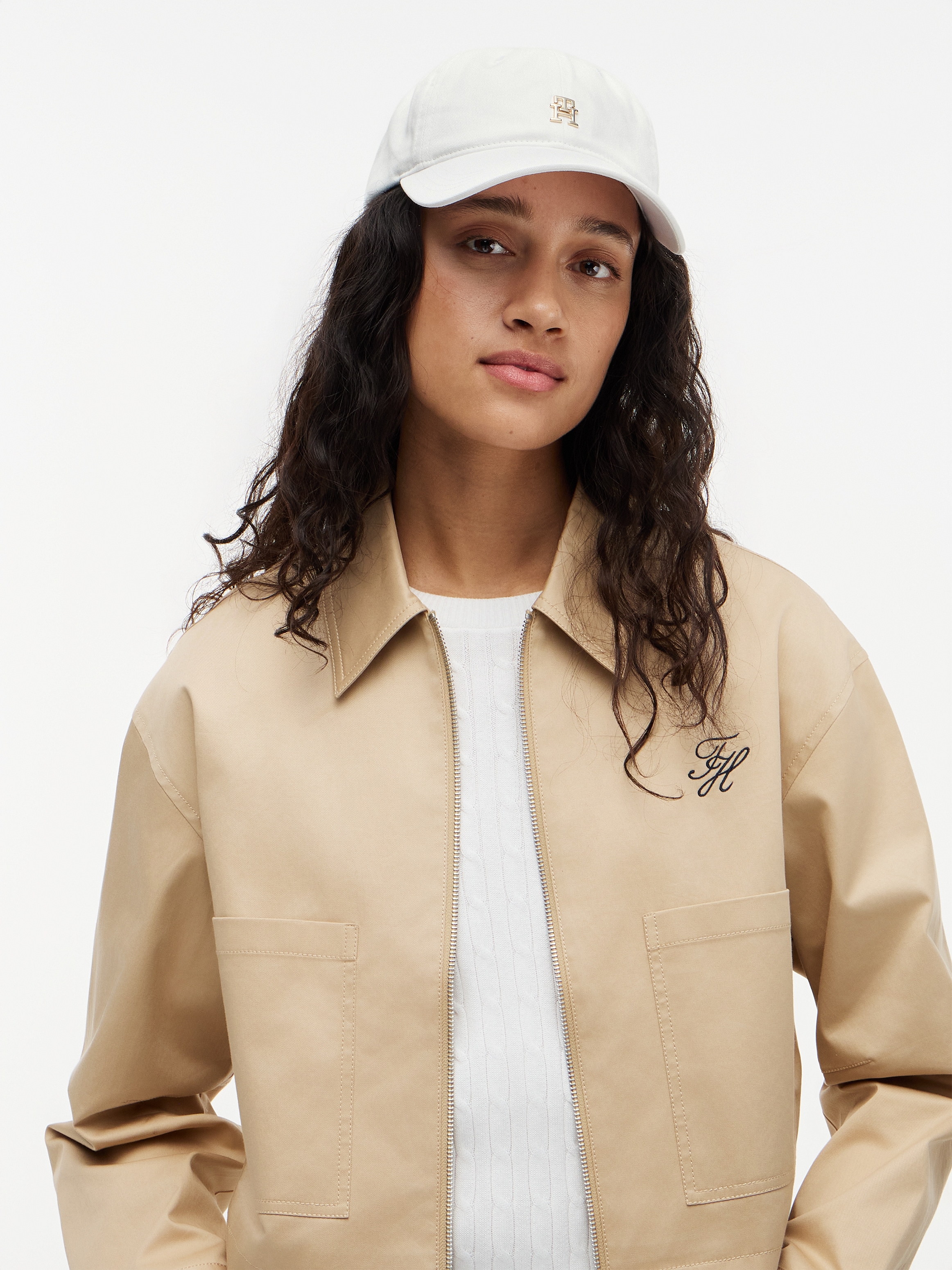 Tommy Hilfiger Baseball Cap »TH ELEVATED CHIC WASHED« mit Luftösen