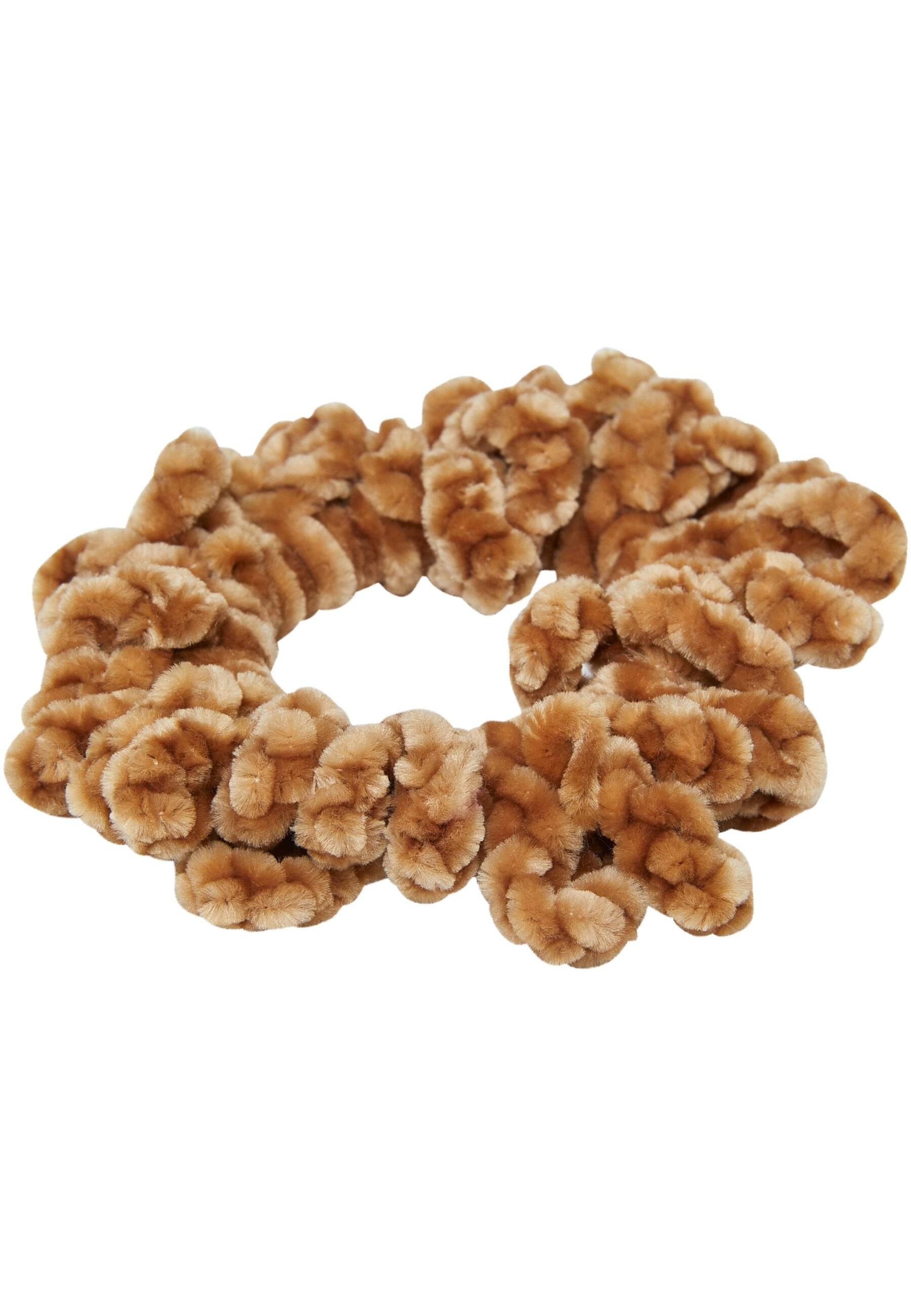 URBAN CLASSICS Schmuckset »Urban Classics Unisex Fluffy Scrunchies 4-Pack« (1 Stk. tlg.)