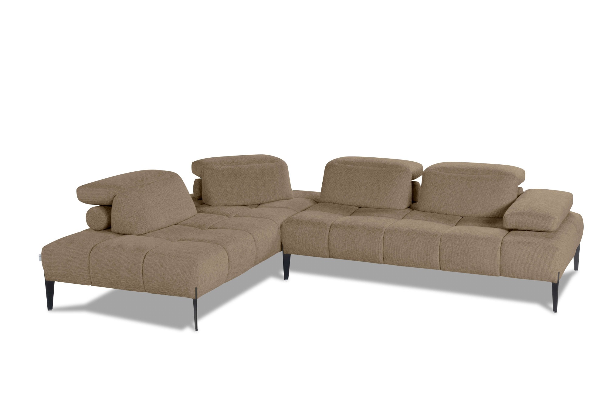 CALIA ITALIA Ecksofa »Skyline, Made in Italy, Design-Sofa, L-Form, mit Sitz günstig online kaufen
