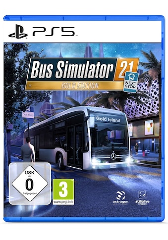 Spielesoftware »Bus Simulator 21 Next Stop - Gold Edition«, PlayStation 5