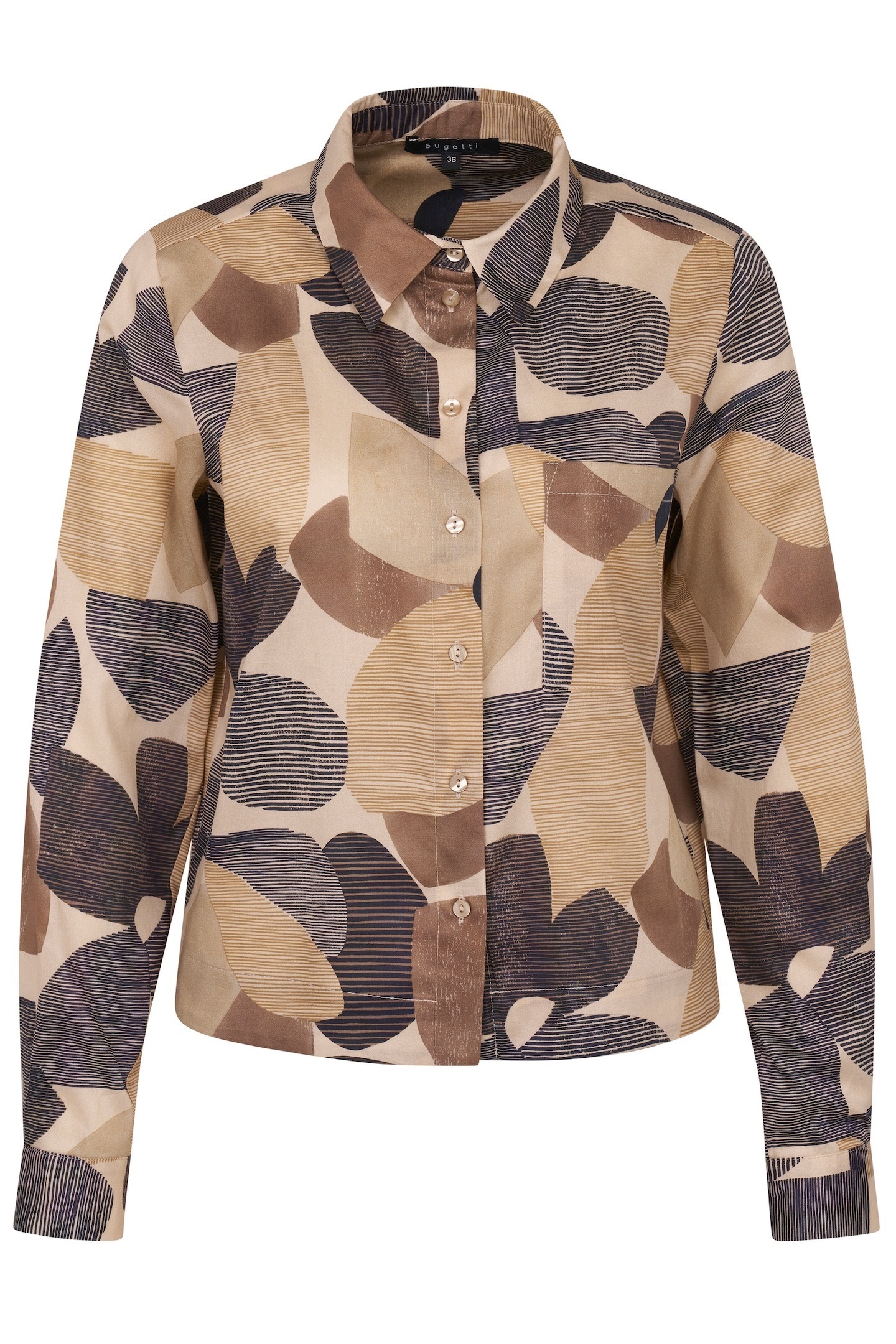 bugatti Hemdbluse aus Baumwolle