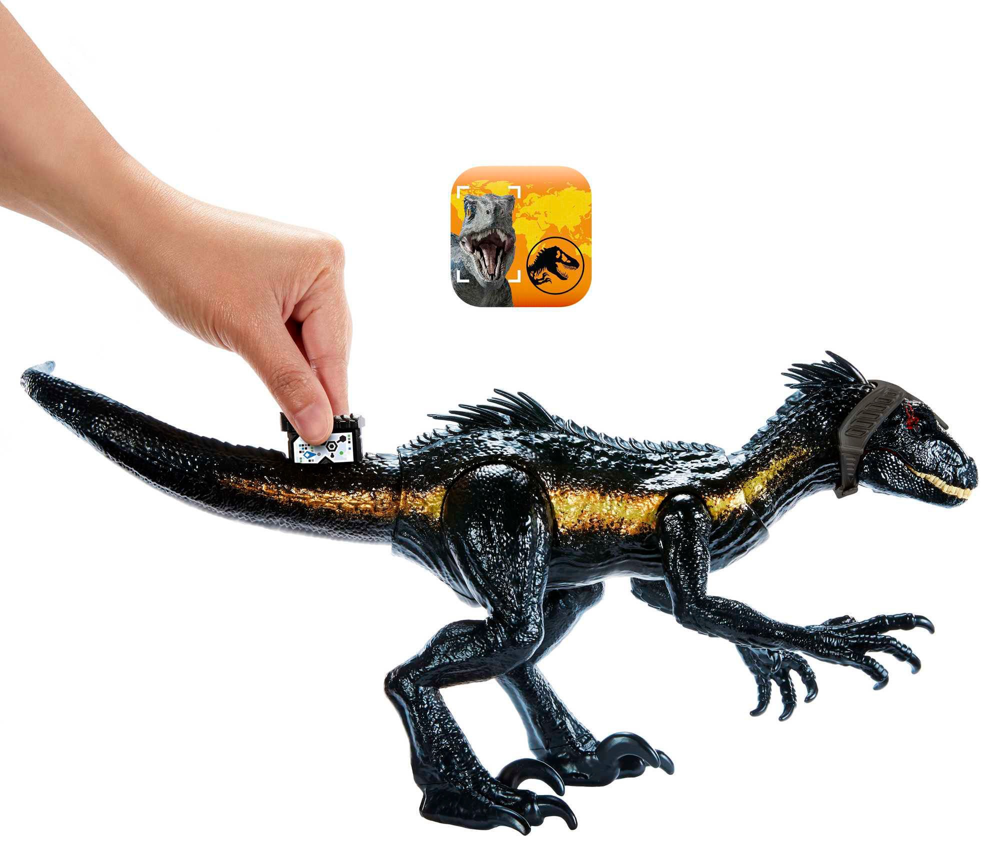 Mattel® Actionfigur »Jurassic World, Track 'N Attack Indoraptor Figur«, inkl. AR Track-Code