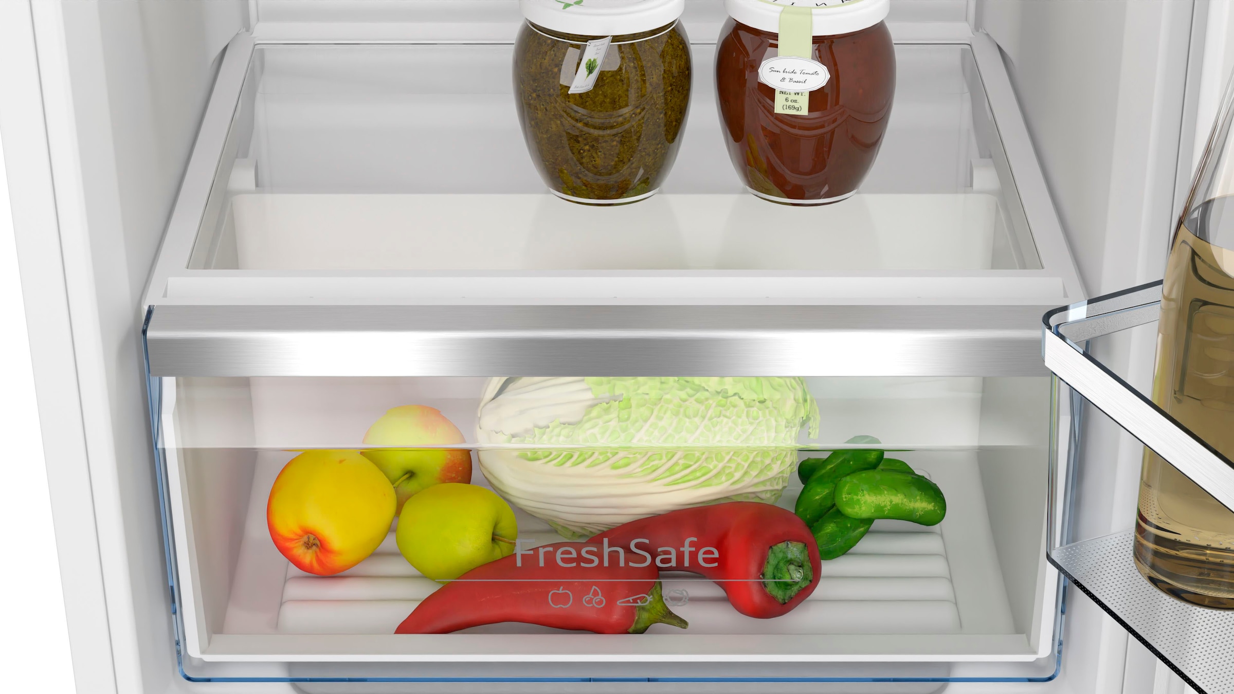 NEFF Einbaukühlschrank N 50 »KI2322FE0«, Fresh Safe: Schublade für flexible Lagerung von Obst & Gemüse