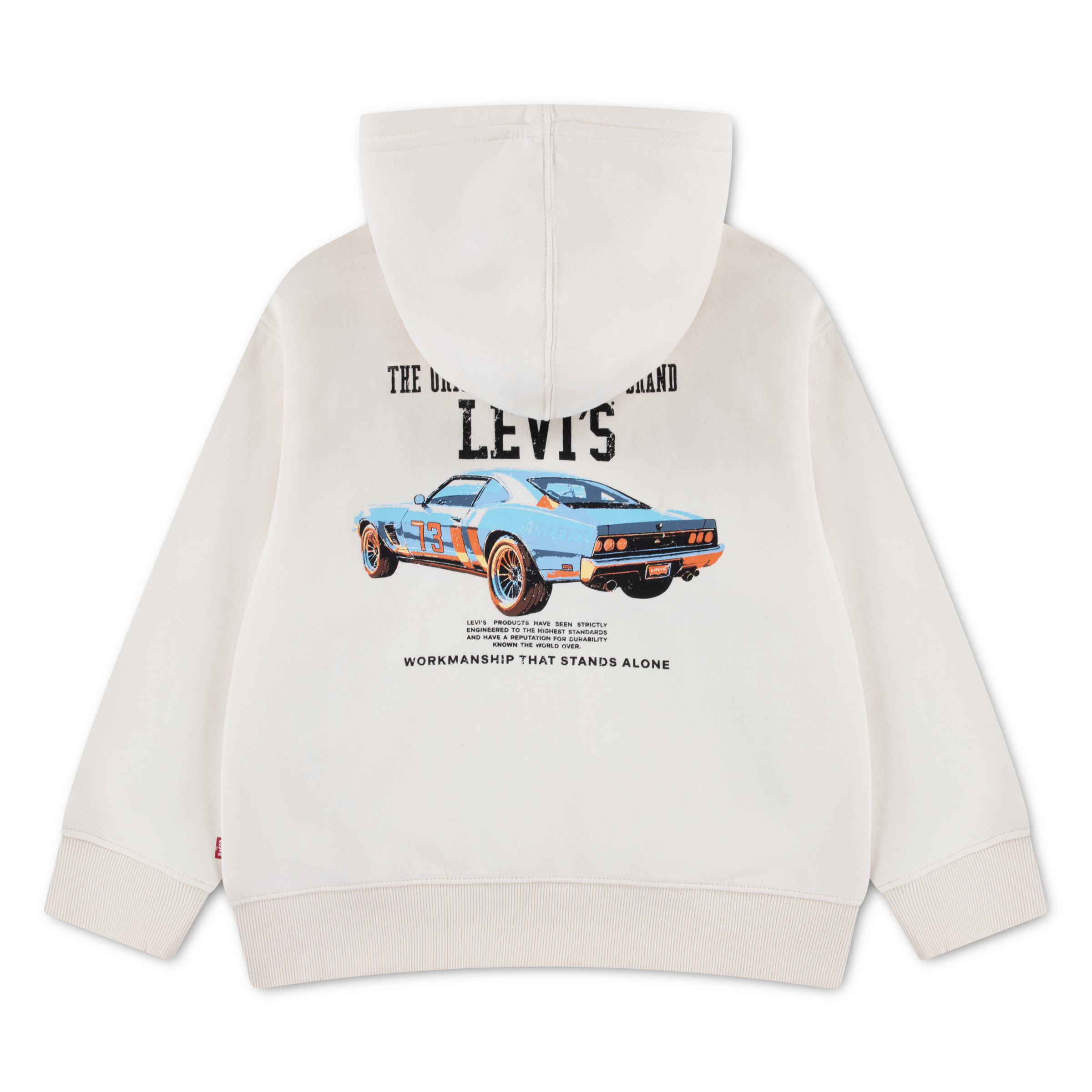 Levi's® Kids Sweatshirt »LVB REV THE ENGINE HOODIE«, für Jungen, mit Kapuze und großem Rückenprint
