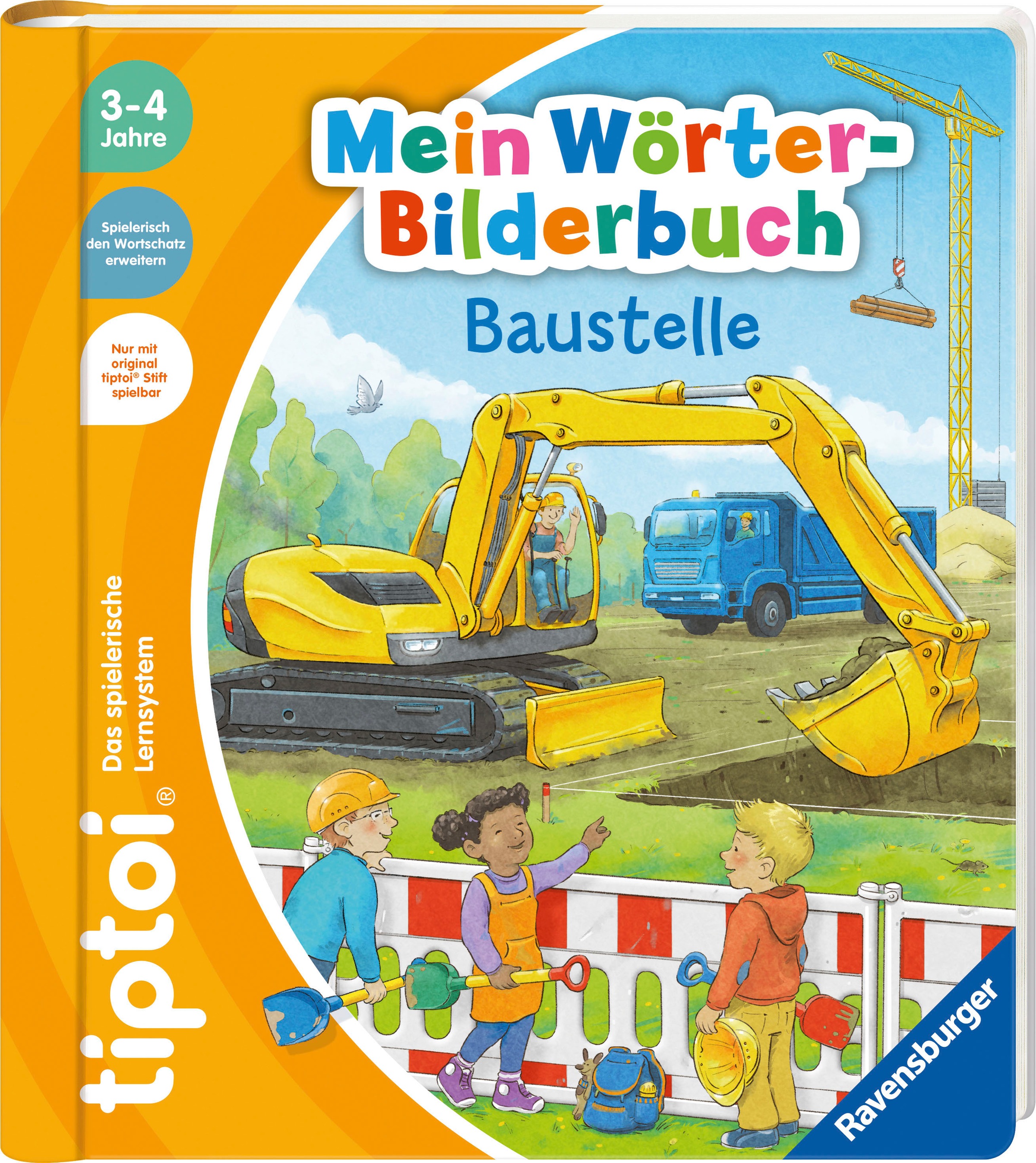 Ravensburger Buch »tiptoi® Mein Wörter-Bilderbuch Baustelle«, Made in Europe