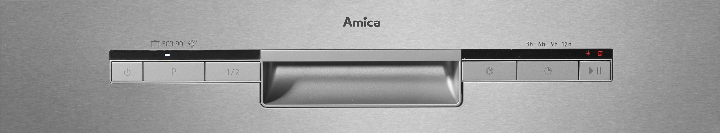 Amica teilintegrierbarer Geschirrspüler »EGSP 14797-1 E«, 12 Maßgedecke, Startzeitvorwahl