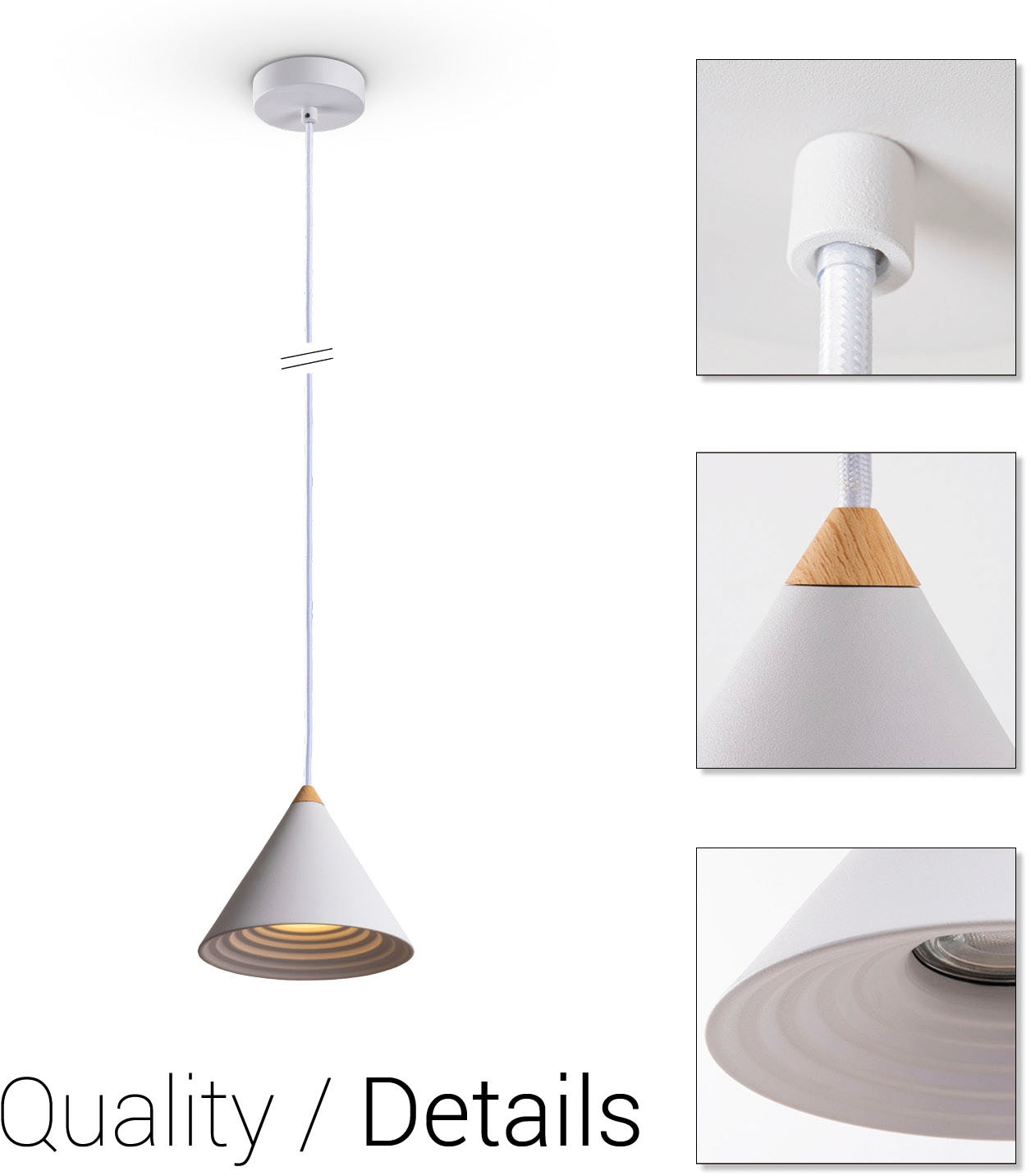 Paco Home Pendelleuchte »ROLLINA«, Leuchtmittel GU10 | ohne Leuchtmittel, Pendelleuchte Esszimmer Küchenlampe Metall Industrial Design GU10