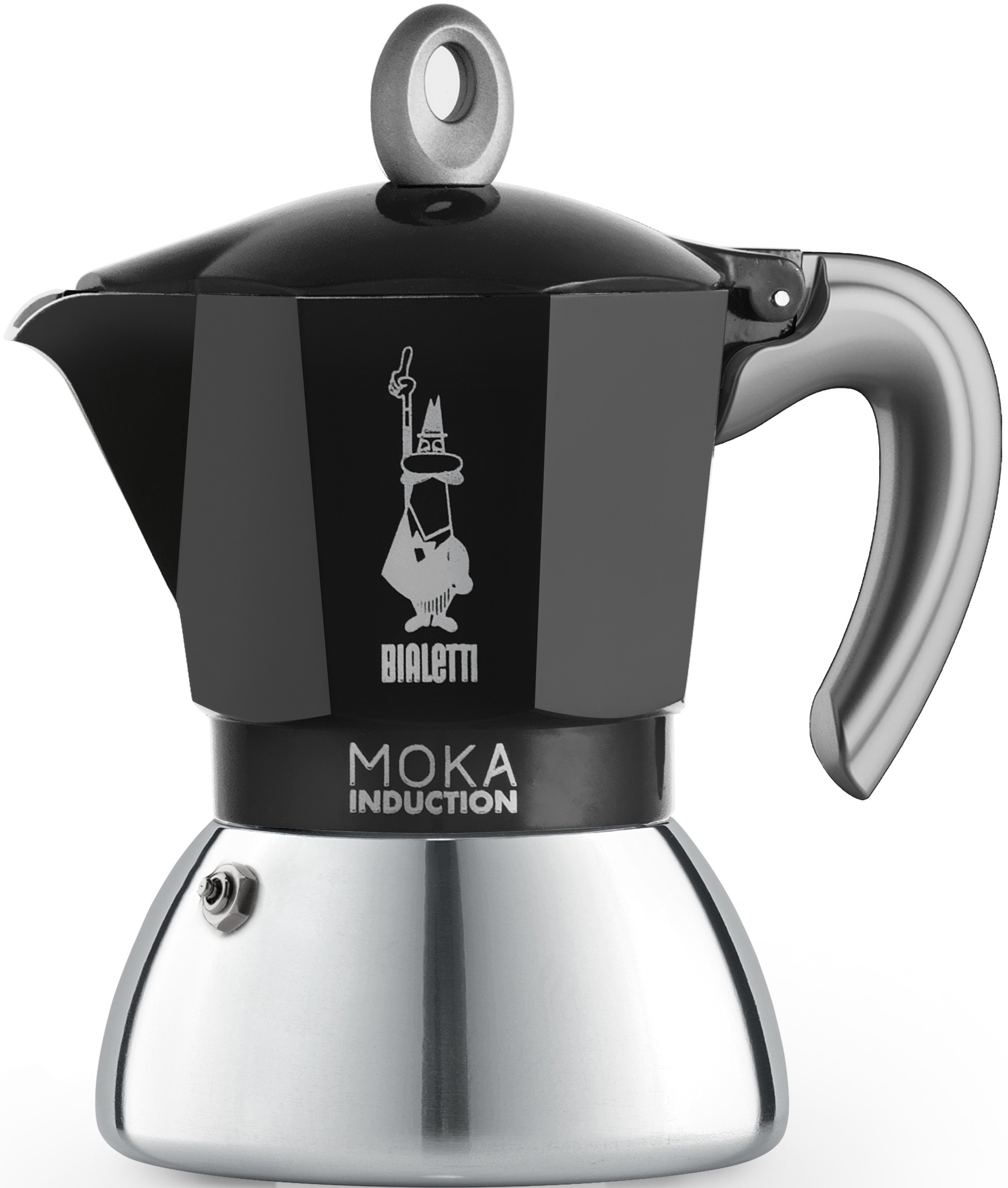 BIALETTI Espressokocher »Moka Induktion«, 0,15 l Kaffeekanne, Induktionsgee günstig online kaufen