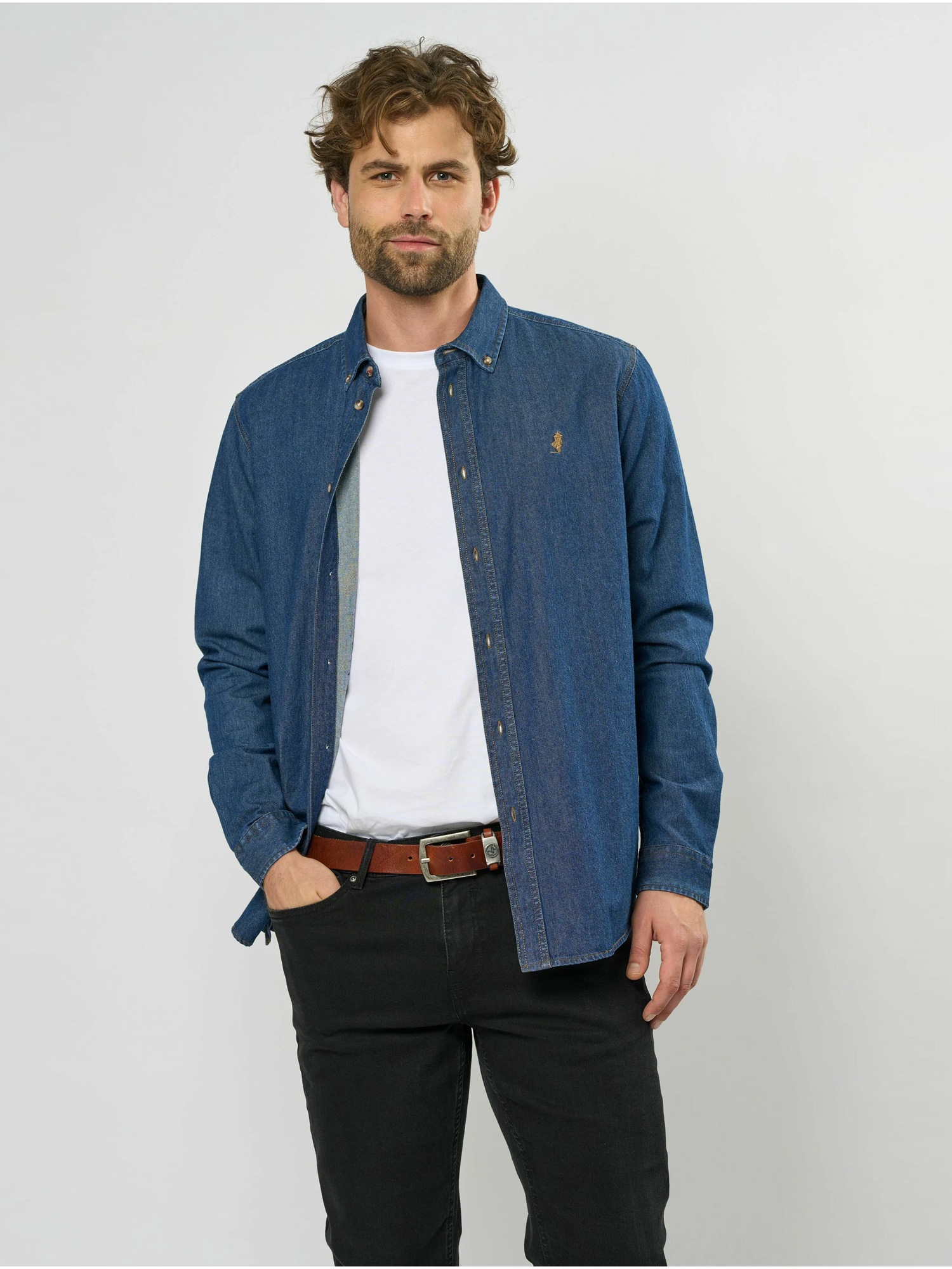 MCS Langarmhemd »MCS Shirt MCTim«