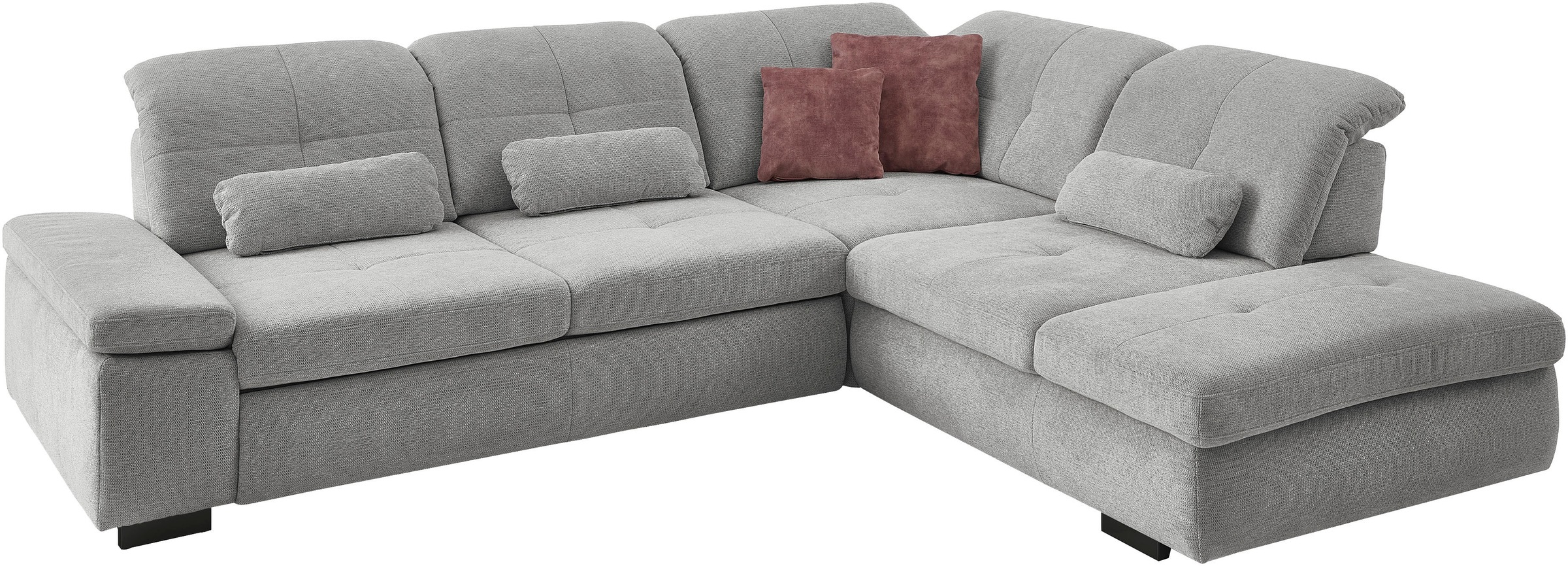 Die PlanBar Ecksofa »MP-IN16012 L-Form mit Federkern-Polsterung« inkl. Sitz günstig online kaufen