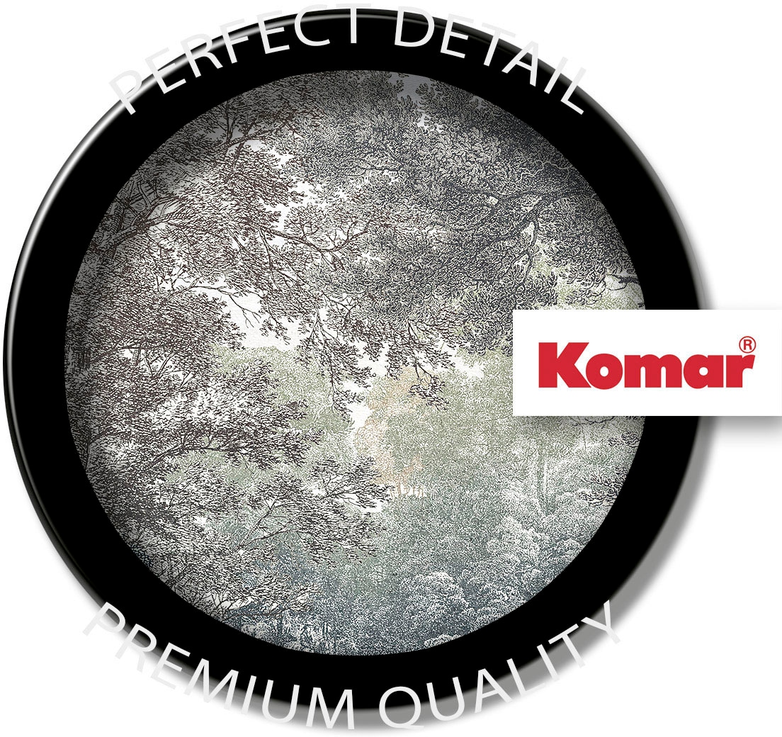 Komar Fototapete »Digitaldruck Vlies - Wood Wide Web - Größe 400 x 280 cm«, bedruckt, Wohnzimmer, Schlafzimmer