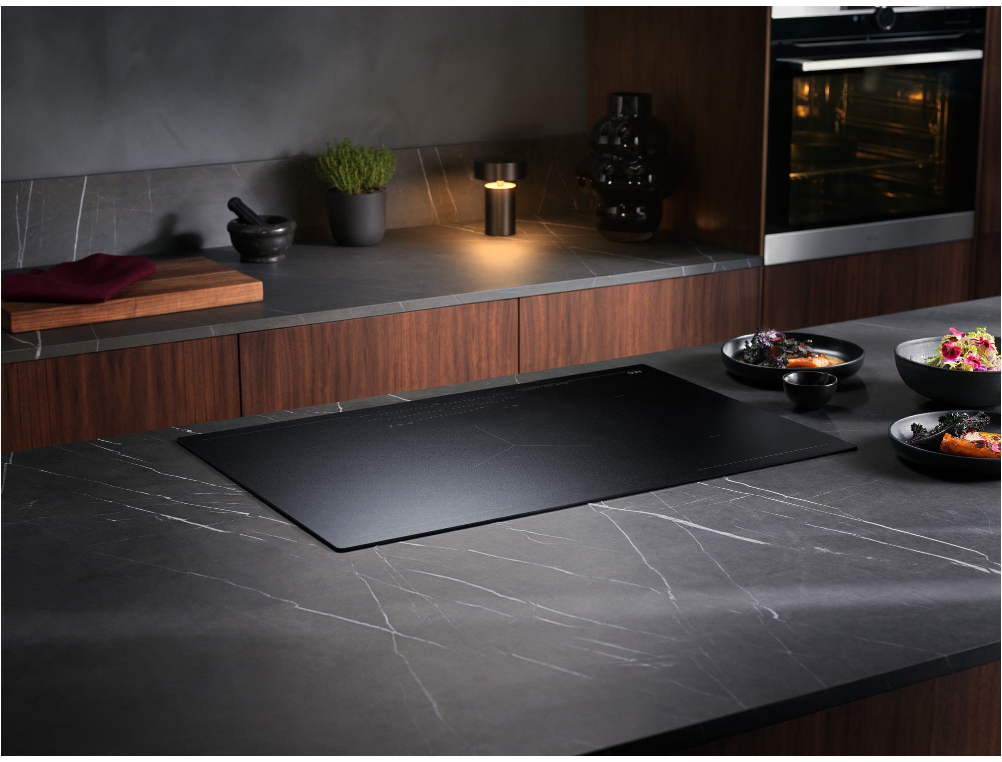 AEG Induktions-Kochfeld »TII84B1FFZ« SaphirMatt- 4x kratzresistentere Oberfläche, Booster, Made in Germany