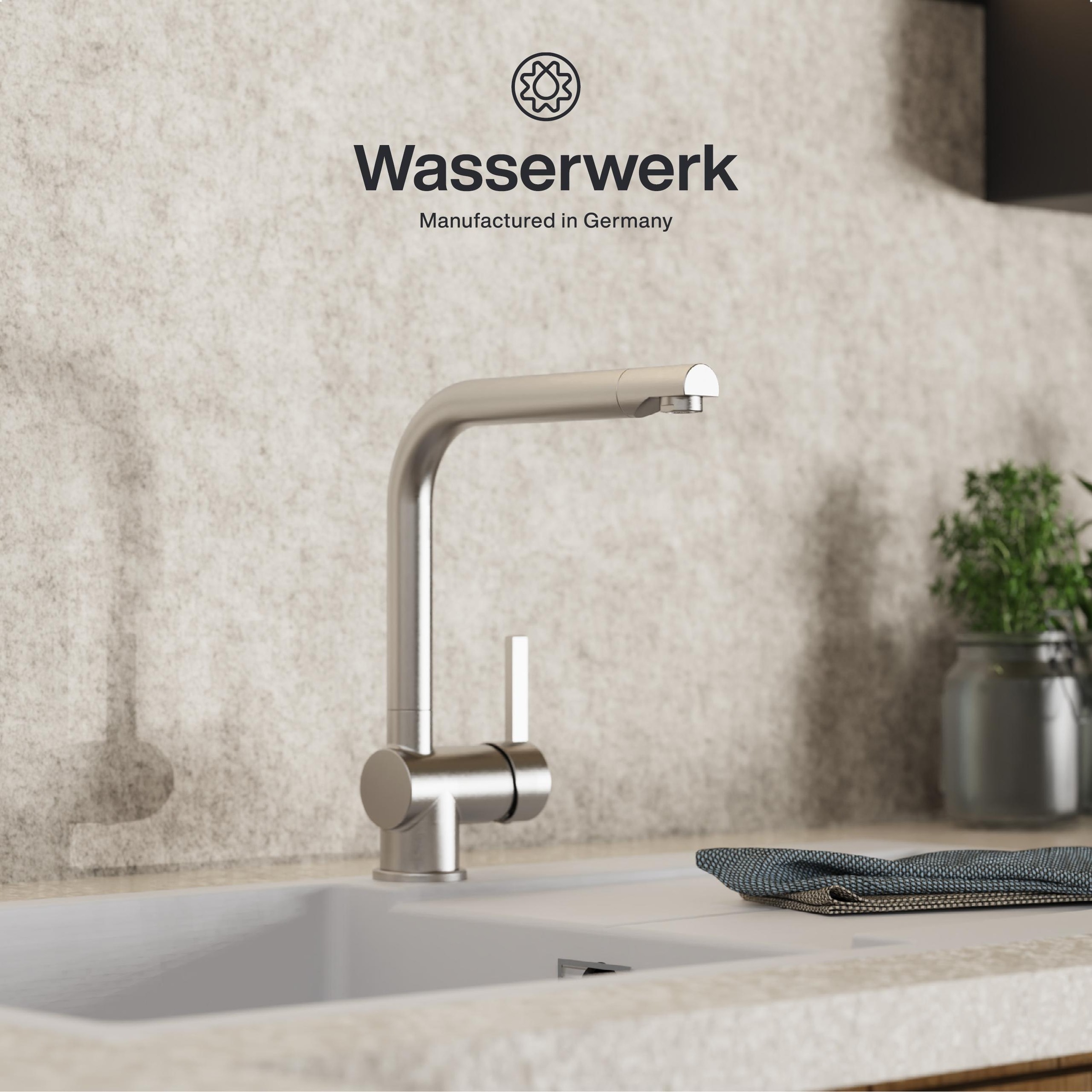 WASSERWERK Spültischarmatur »WK 4, Wasserhahn, Küche, Einhebelmischer« günstig online kaufen