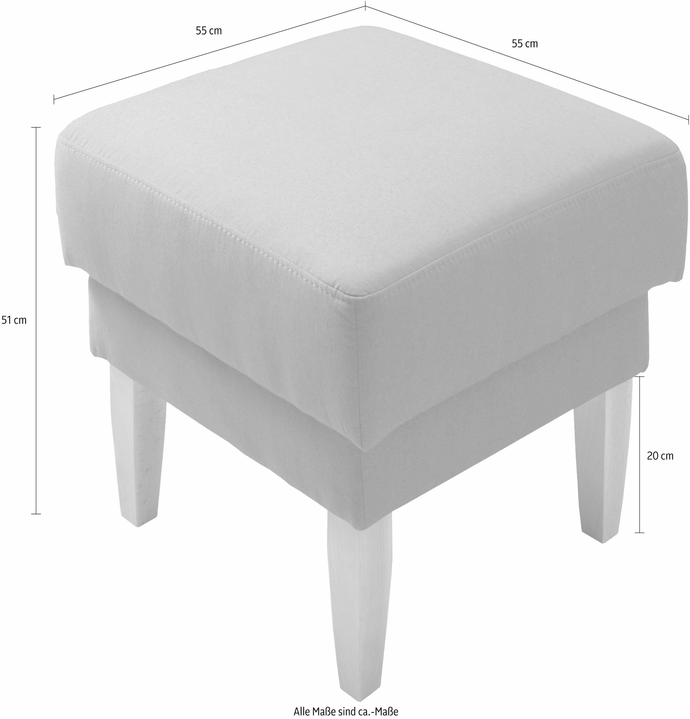 Home affaire Hocker »Scalea«, mit Federkern-Polsterung