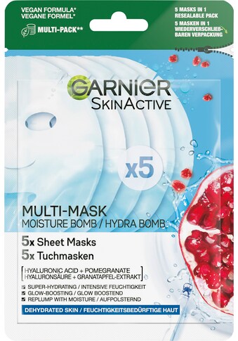 GARNIER Gesichtsmaske »Multi-Mask Hydra Bomb Set«, (5 tlg.) kaufen
