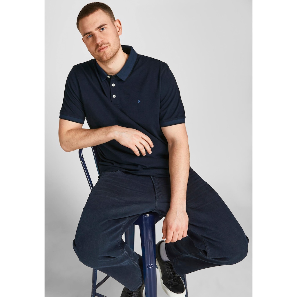 Jack & Jones PlusSize Poloshirt »Paulus Polo«, bis Größe 6XL