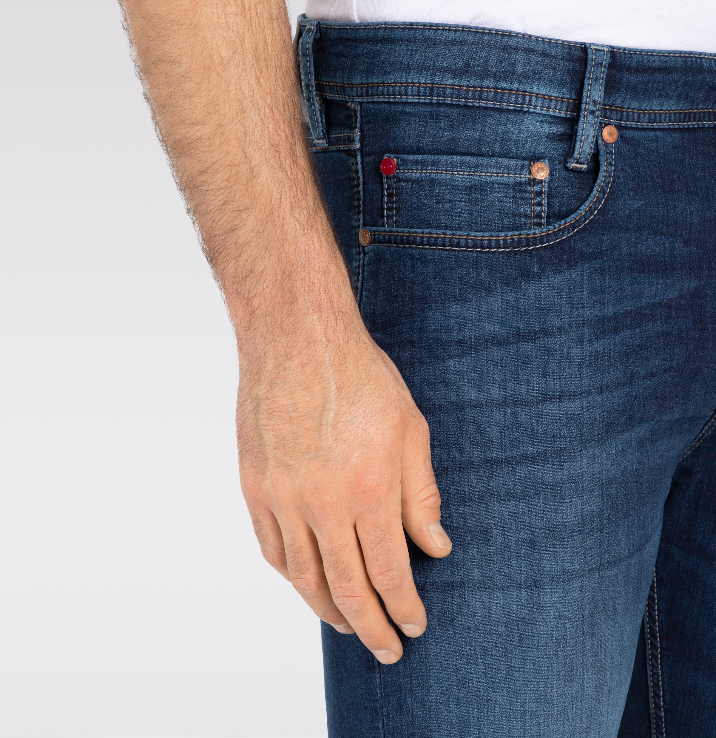 MAC Tapered-fit-Jeans, im Five-Pocket Style