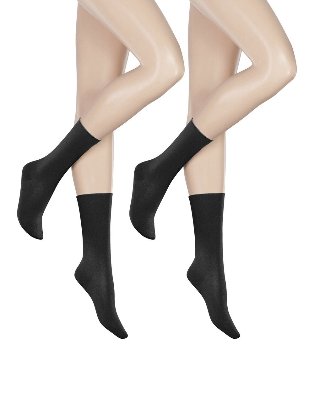 Hudson Socken »ONLY 2-PACK« 2er Pack,  Komfortbund mit weitem Fußausschnitt