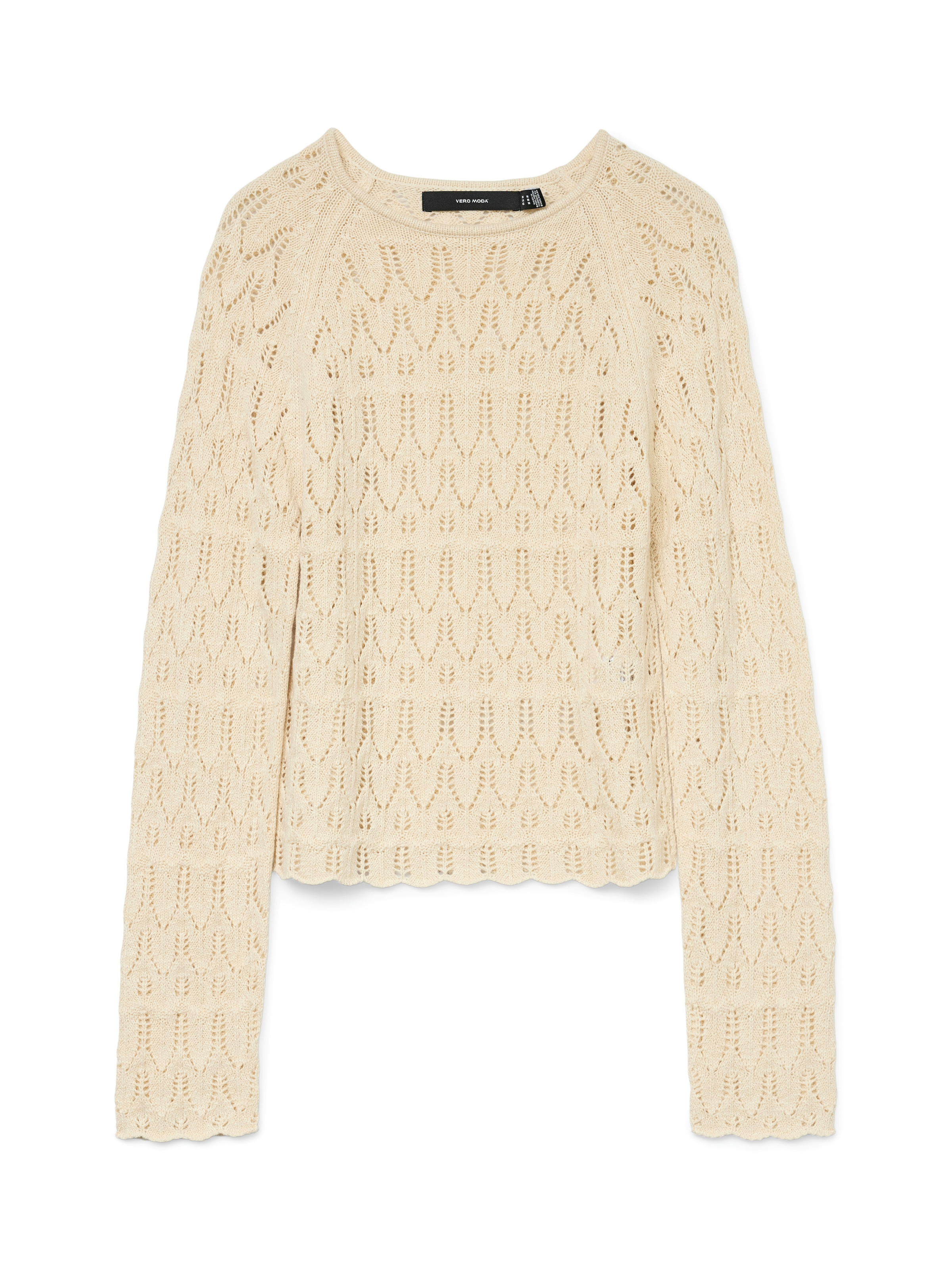 Vero Moda Strickpullover »VMNEWFABIENNE LS O-NECK PULLOVER NOOS«