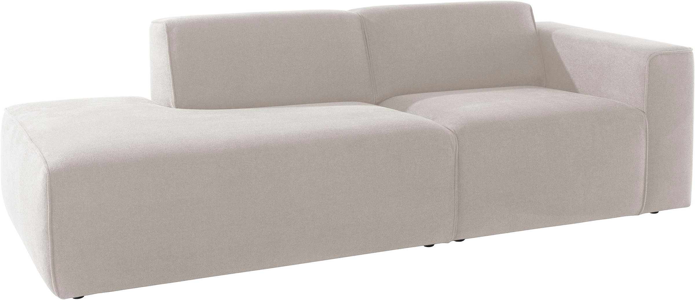 andas 2-Sitzer »Noord«, mit Kedernaht, Breite 227 cm, Cord, Struktur, Webstoff