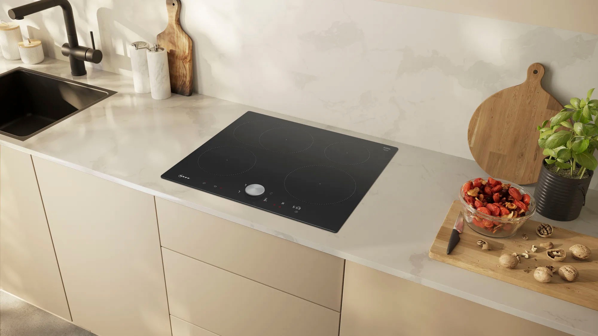 NEFF Induktions-Kochfeld von SCHOTT CERAN® »T56PTF1L0«, mit intuitiver Twist Pad® Bedienung