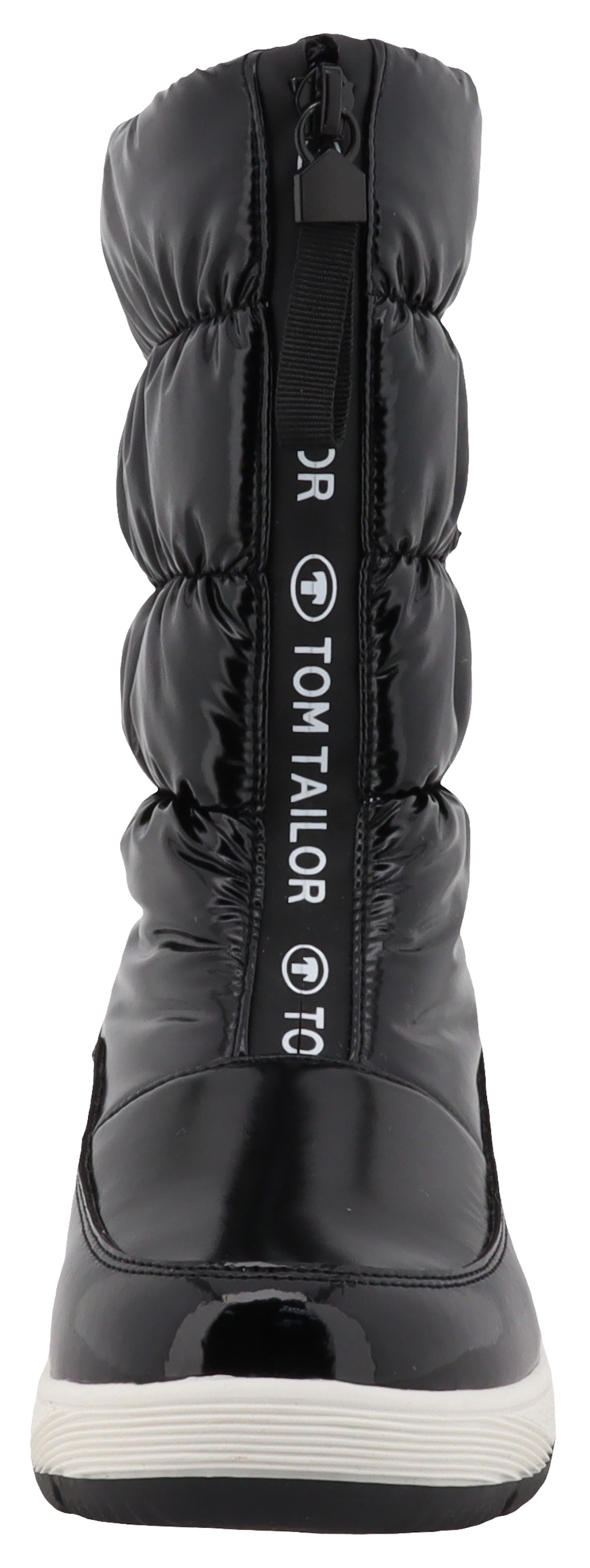 TOM TAILOR Winterstiefel, Plateau, Outdoorstiefel, Schneestiefel mit Logoverzierungen