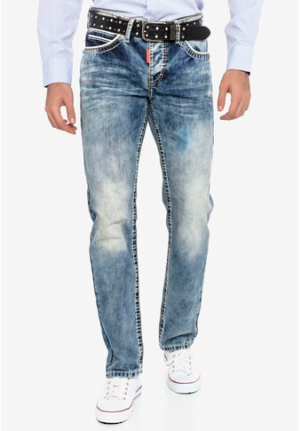 Cipo & Baxx Straight-Jeans, in tollem Design kaufen