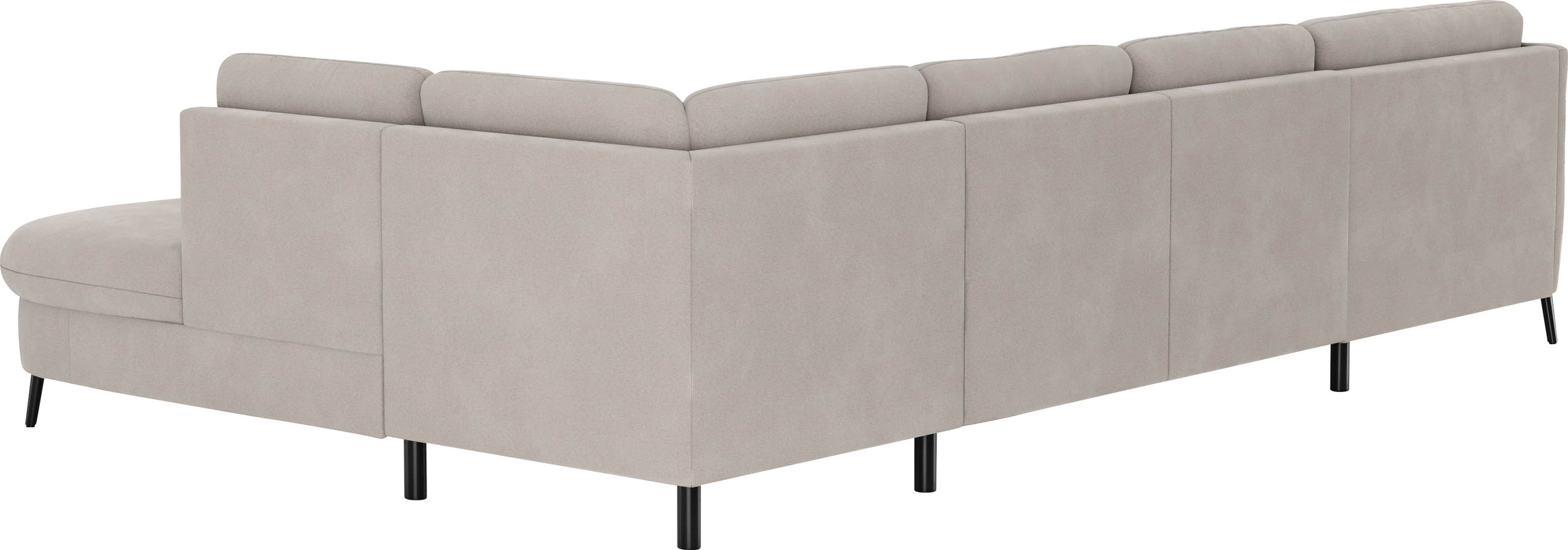 sit&more Wohnlandschaft »Soul U-Form«, wahlweise mit Bettfunktion und Bettkasten oder Schubkasten