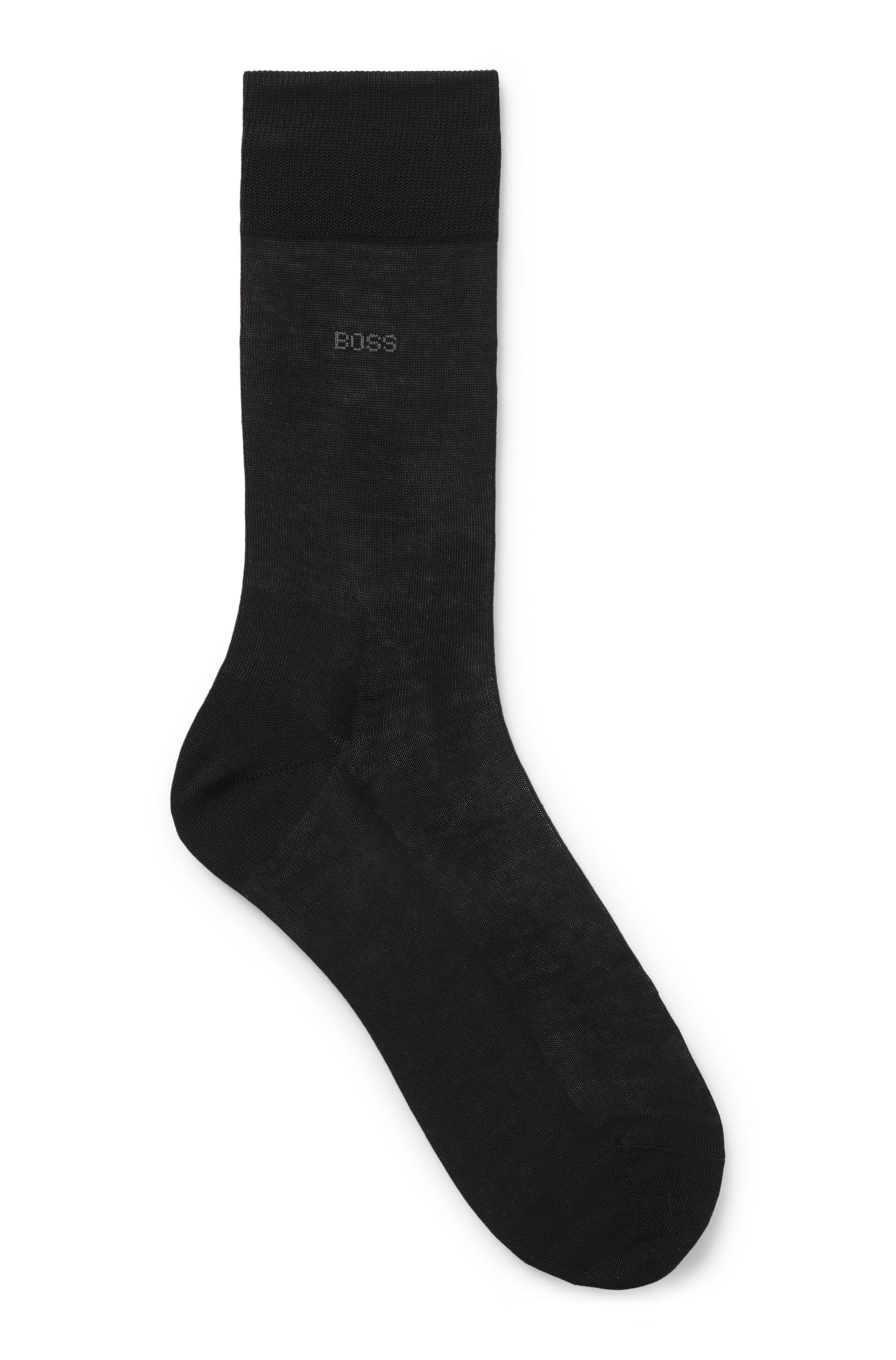 BOSS Businesssocken »George RS Uni MC« Packung,  mit dezentem, eingestricktem  BOSS Logo-Schriftzug