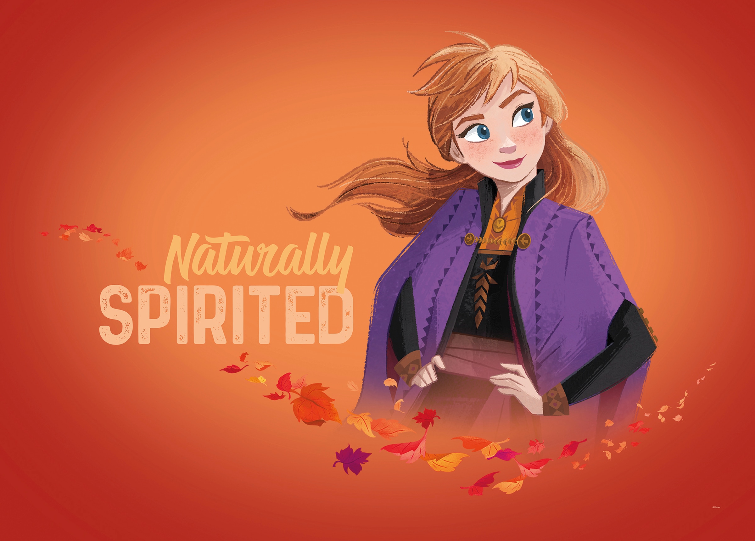 Komar Wandbild Frozen Anna Spirit 70 x 50 cm günstig online kaufen