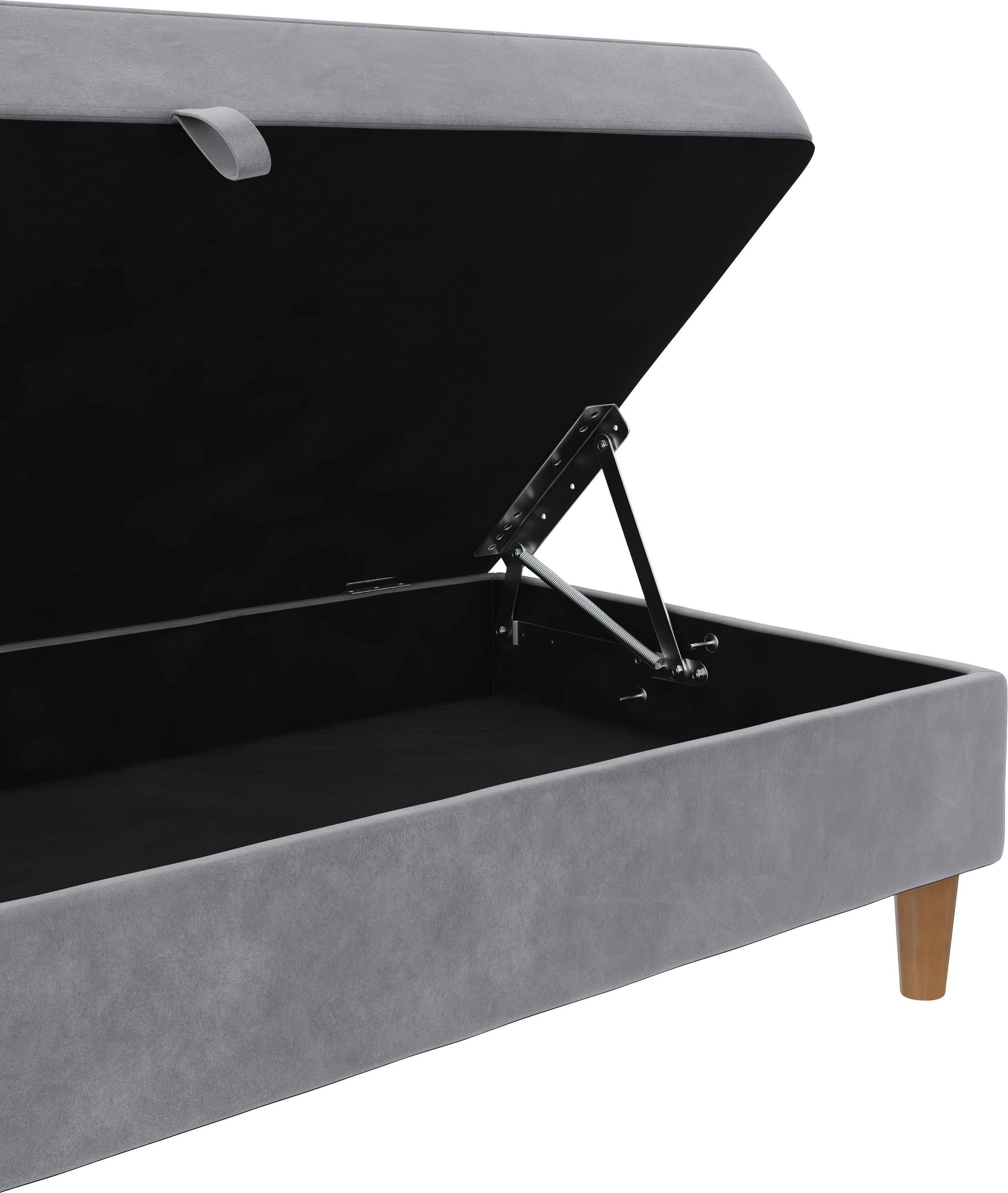 Dorel Home Stauraumhocker »Lilly«, (1 St.), mit Stauraum, frei in Raum stellbar, Sitzhöhe 43 cm