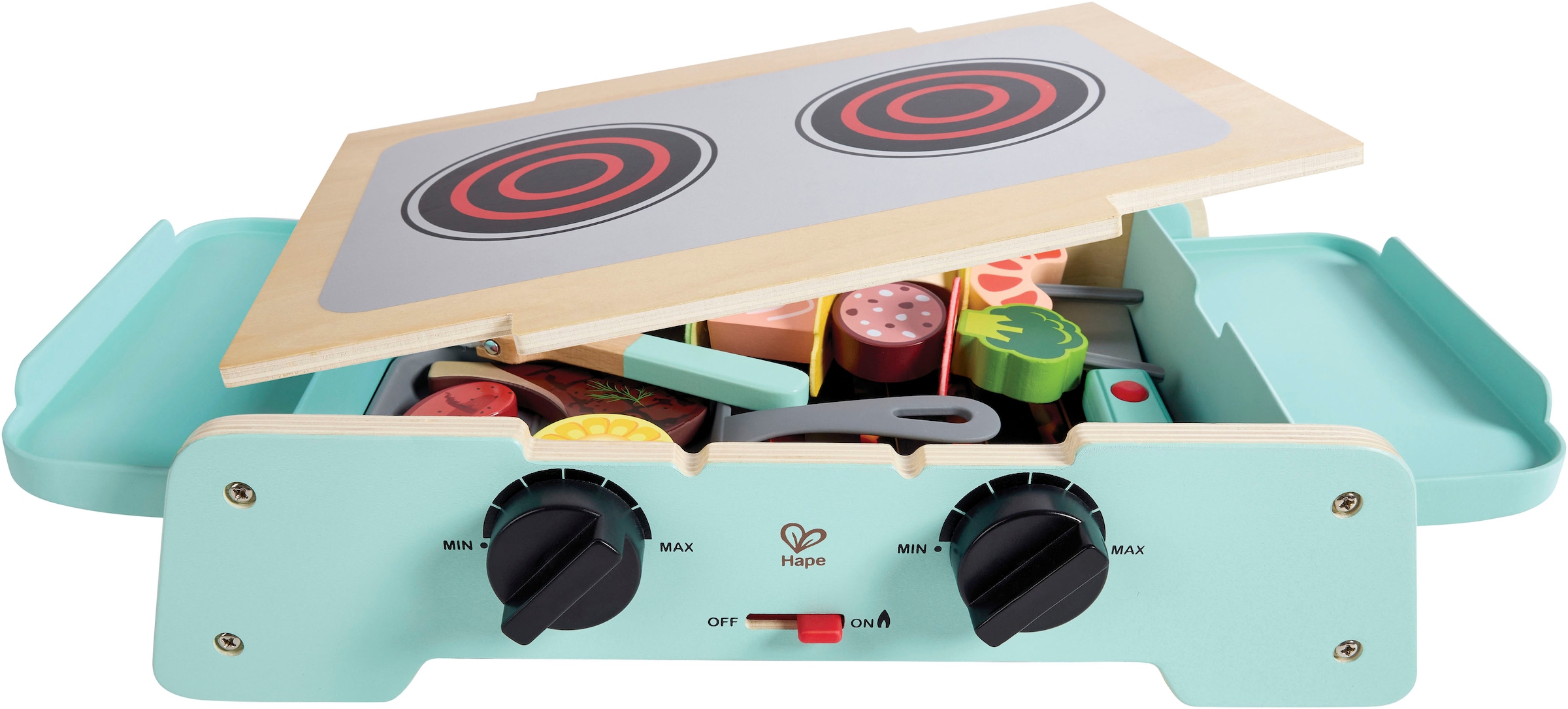 Hape Kinder-Grill, mit Licht- und Soundeffekt
