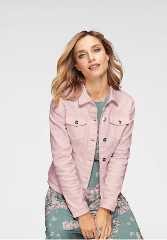 Aniston CASUAL Jeansjacke, in zartem Pastell kaufen