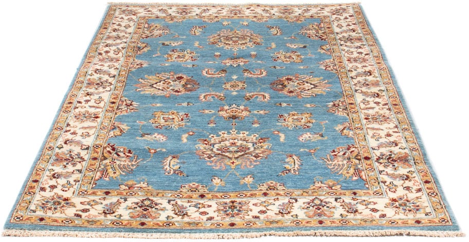 morgenland Orientteppich »Ziegler - 183 x 125 cm - hellblau«, rechteckig, W günstig online kaufen