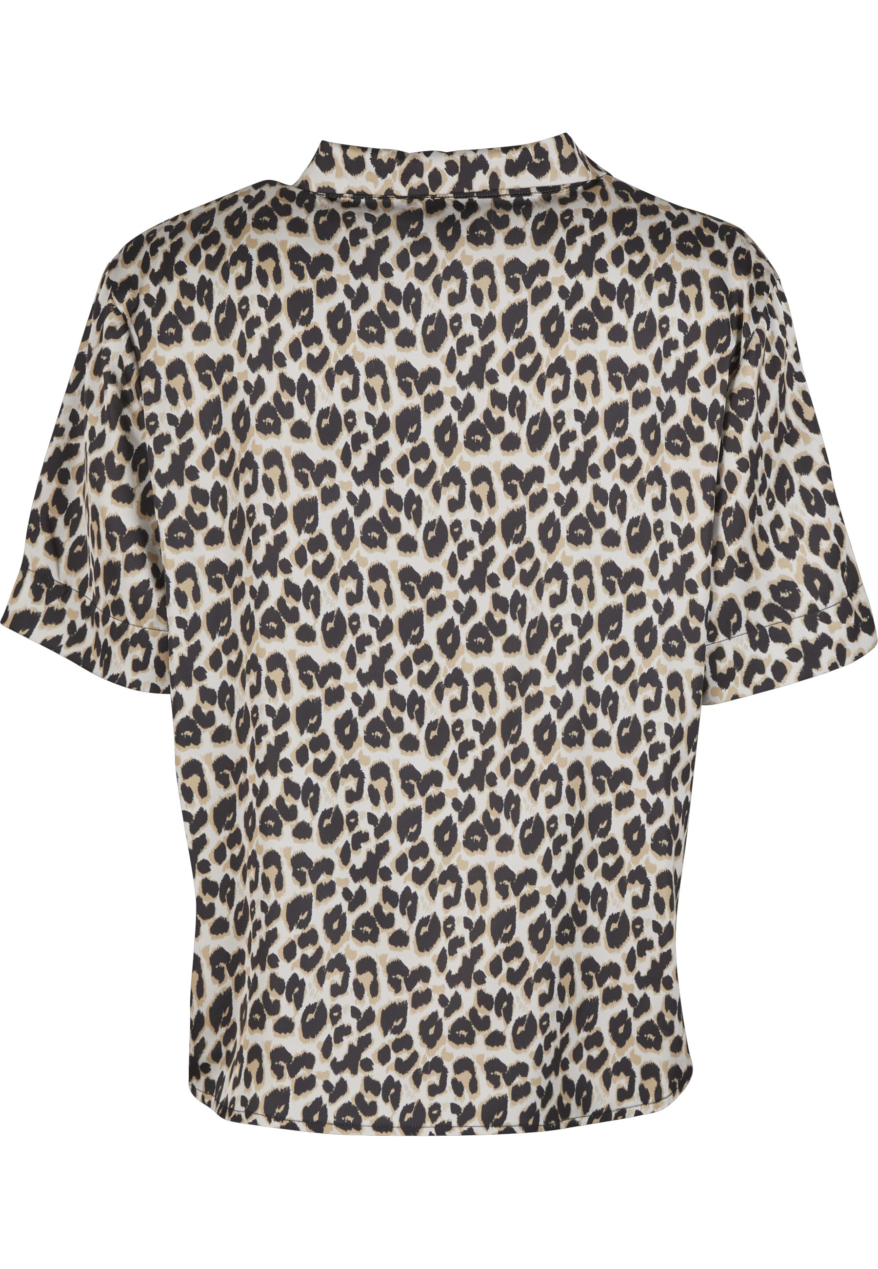URBAN CLASSICS Blusentop »Urban Classics Ladies Leo Resort Shirt«
