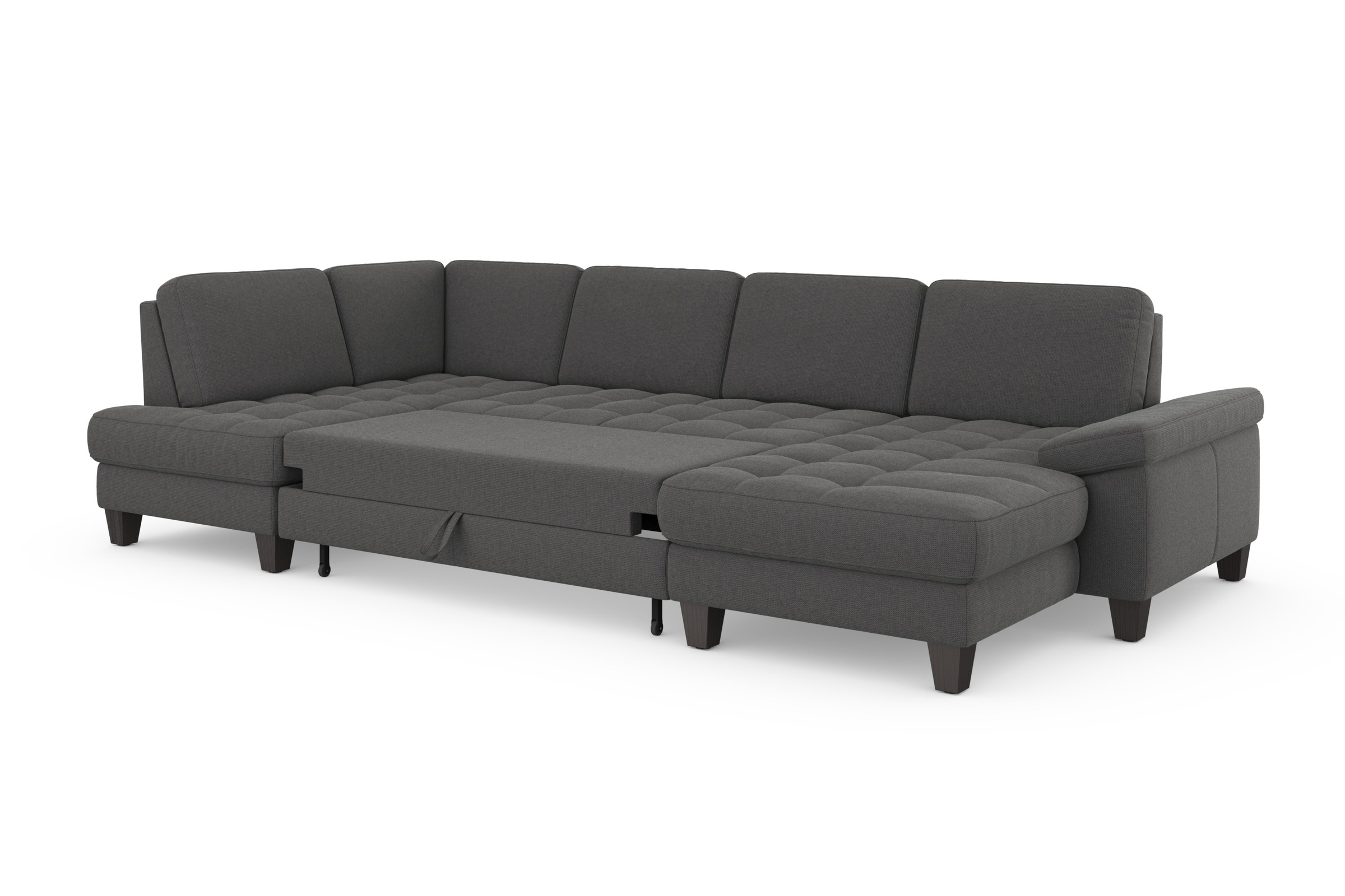 sit&more Wohnlandschaft »Westham U-Form«, wahlweise mit Bettfunktion, Bettkasten, Sitztiefenverstellung