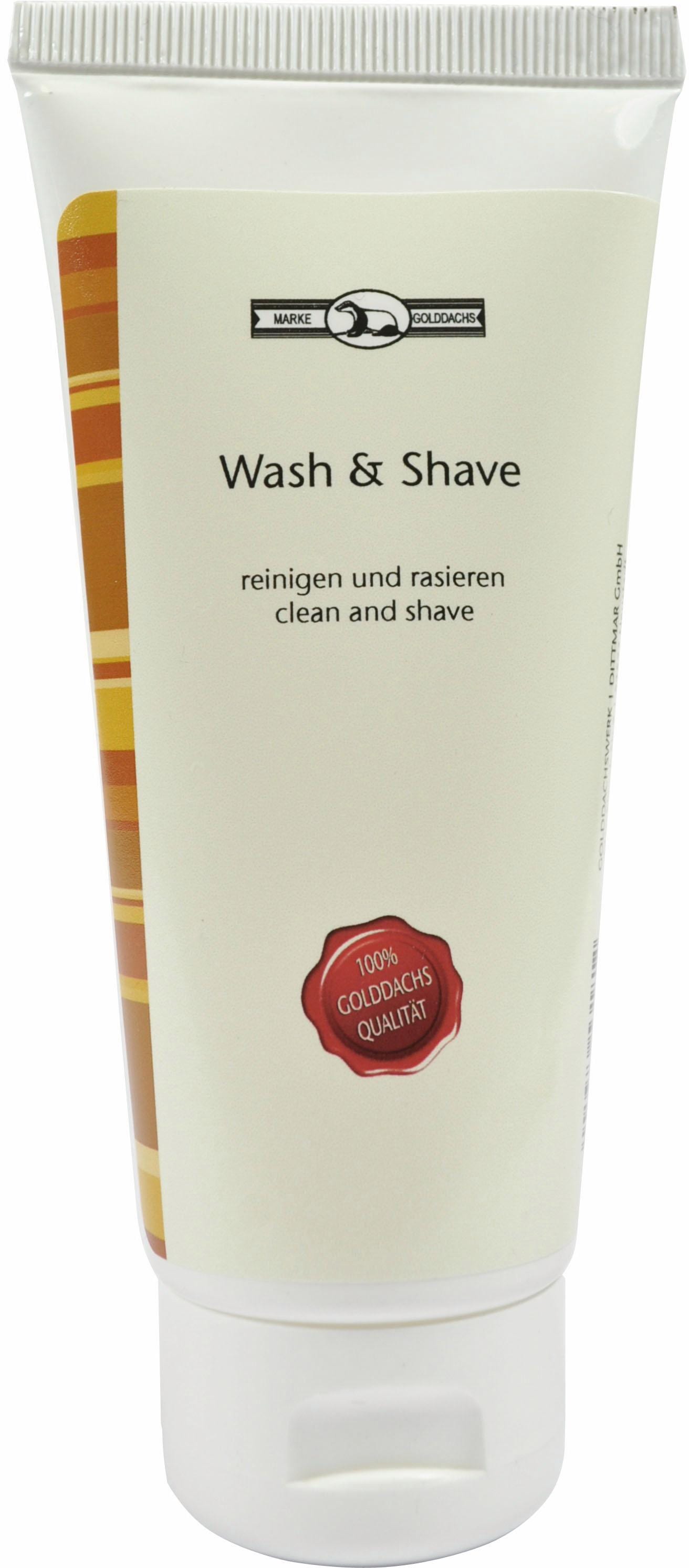 Golddachs Rasierschaum »Wash & Shave« bequem kaufen