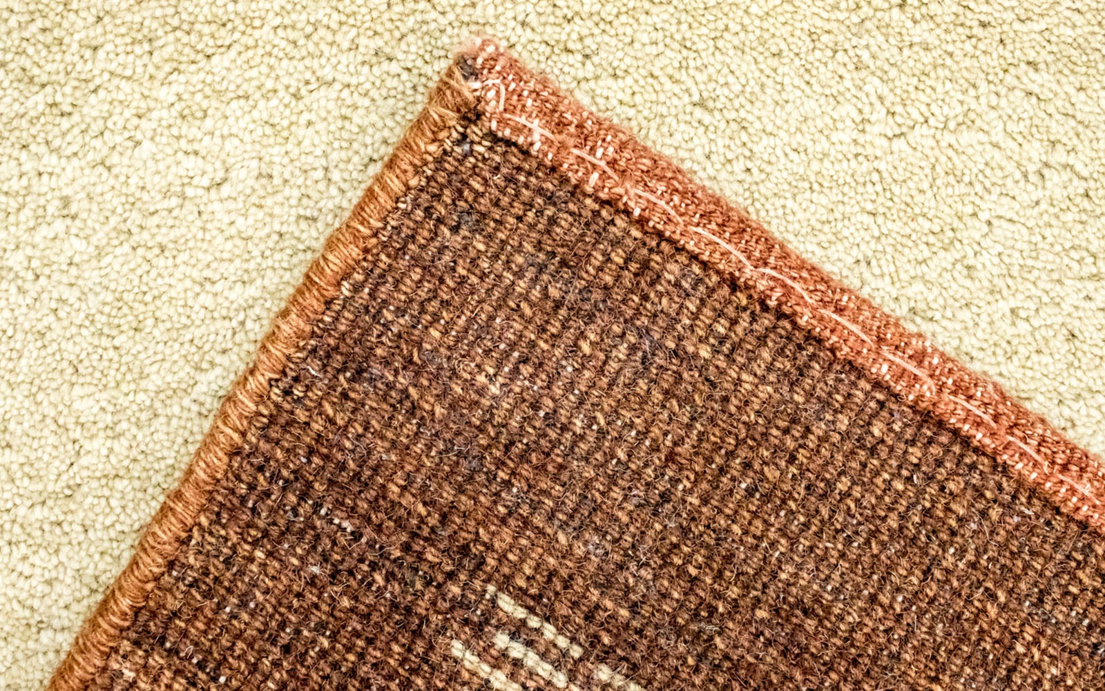 morgenland Wollteppich »Gabbeh Teppich bequem bestellen beige«, schnell und handgeknüpft handgeknüpft rechteckig