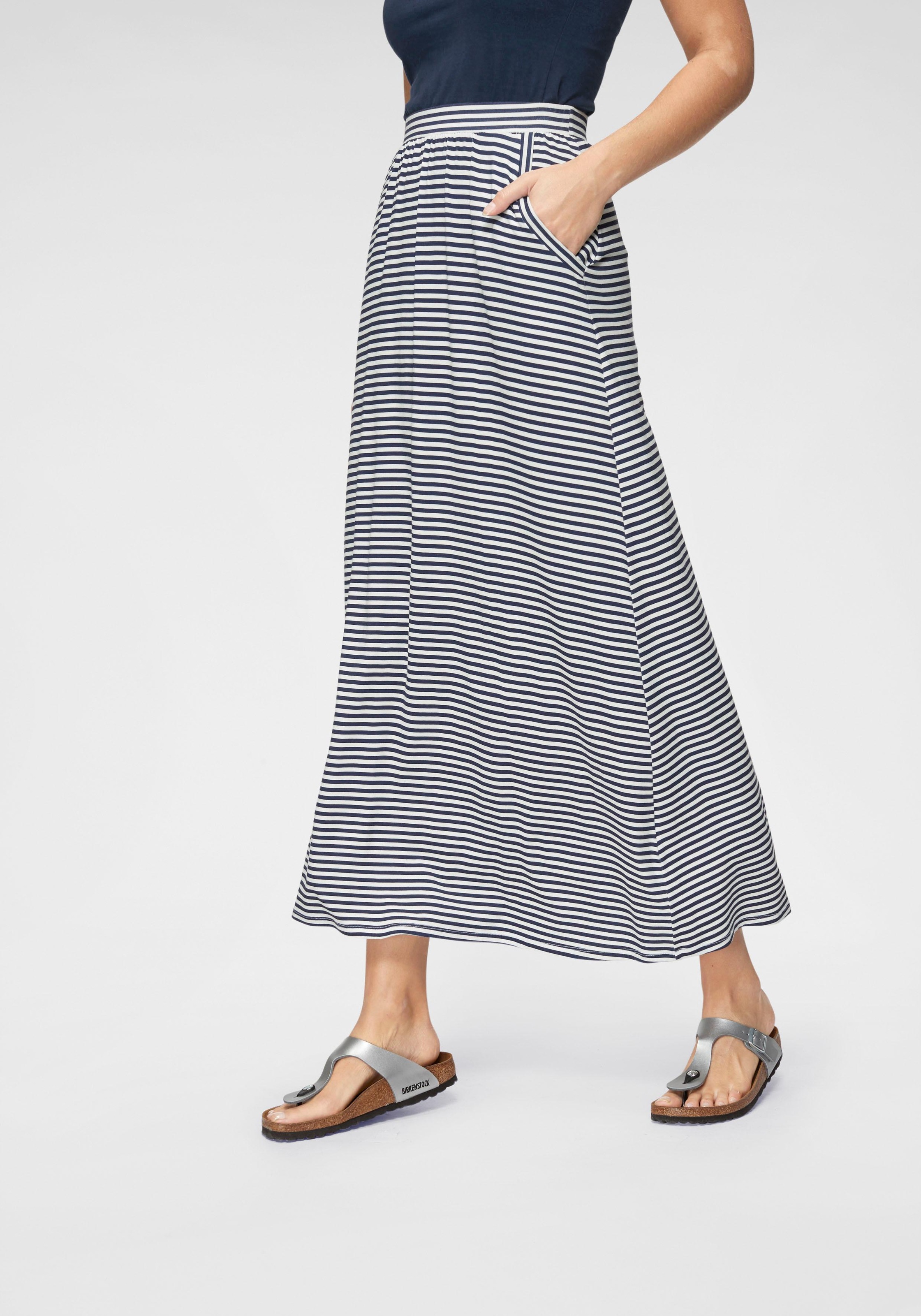 Bild von Aniston CASUAL Maxirock, im Marine Look