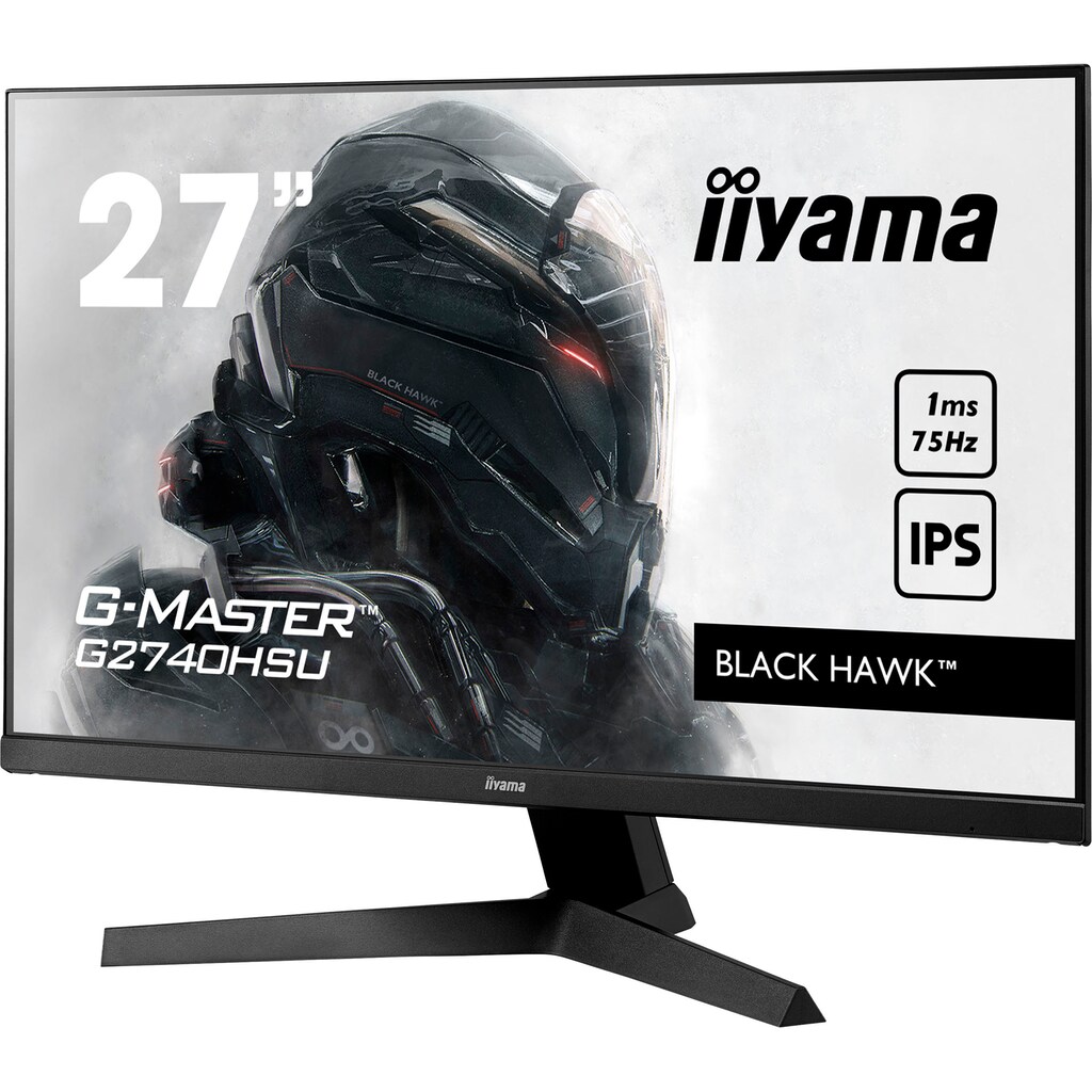 Iiyama LED-Monitor »G2740HSU-B1«, 68,6 cm/27 Zoll, 1920 x 1080 px, Full HD, 0,8 ms Reaktionszeit, 75 Hz