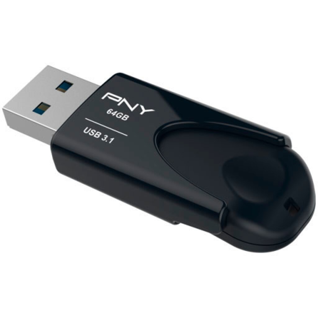 PNY USB-Stick »Attache 4«, (USB 3.1 Lesegeschwindigkeit 80 MB/s)