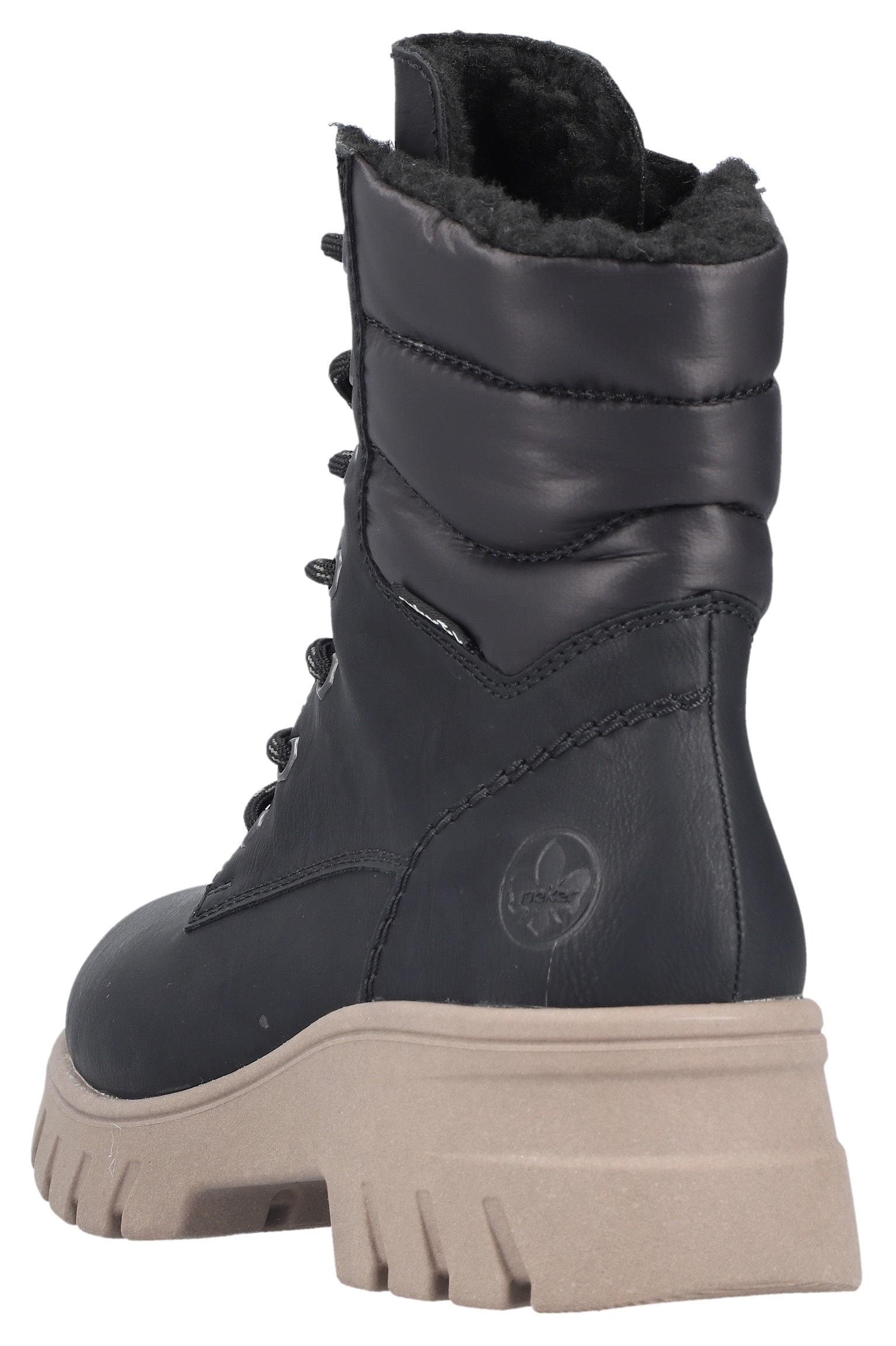 Rieker Plateaustiefelette, Winterboots, Stiefelette mit wasserabweisender riekerTEX-Membran