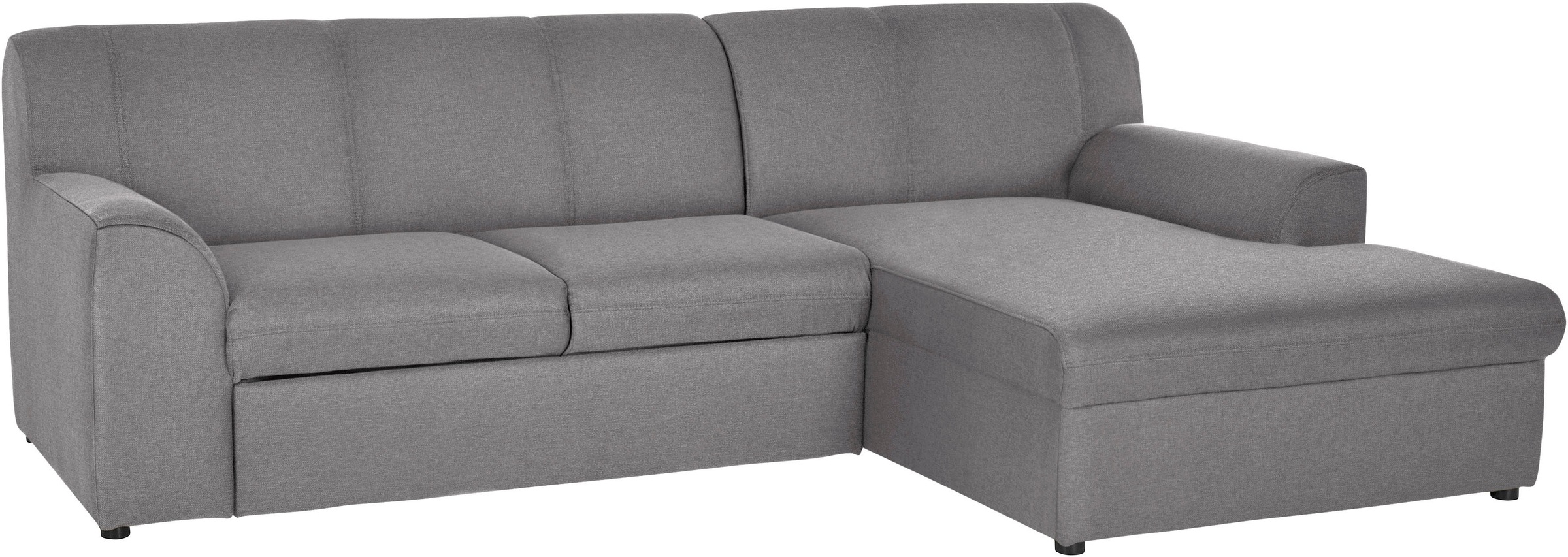 DOMO collection Ecksofa »Topper, elegant und zeitlos, kompaktes Stellmaß 24 günstig online kaufen