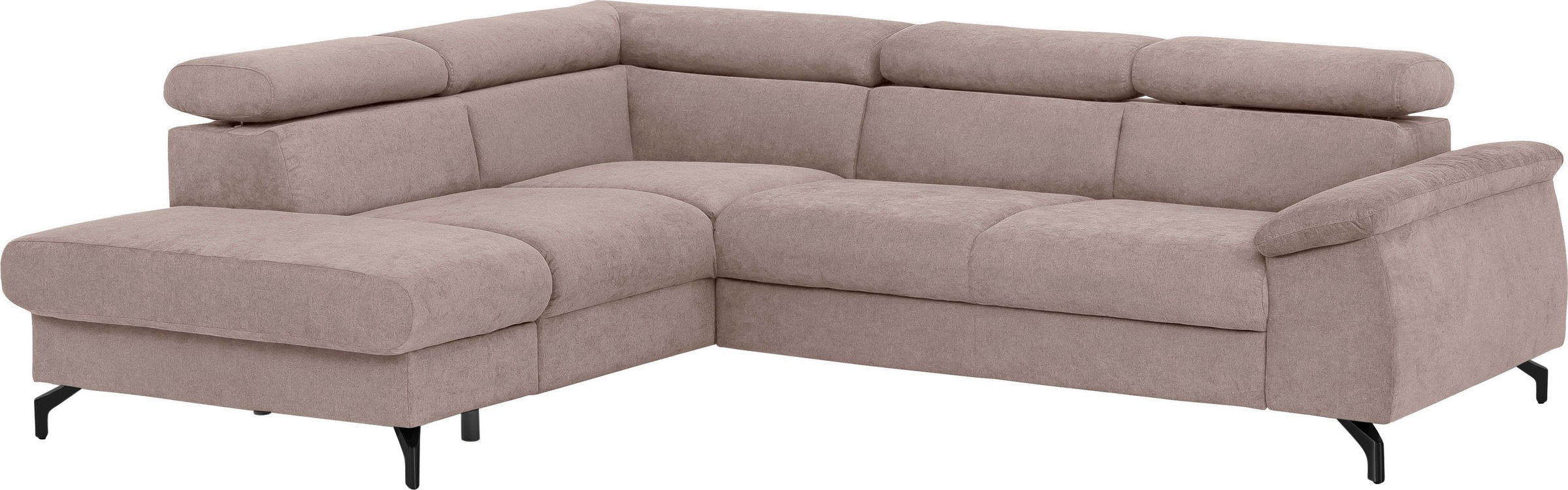 COTTA Polstergarnitur »Komaris L-Form«, (Set), Set bestehend aus: Ecksofa m günstig online kaufen