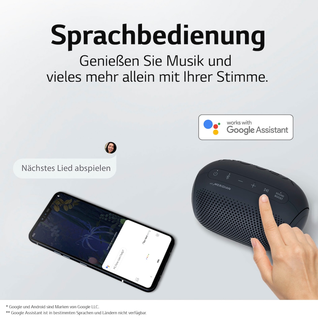 LG Bluetooth-Lautsprecher »XBOOM Go PL2«