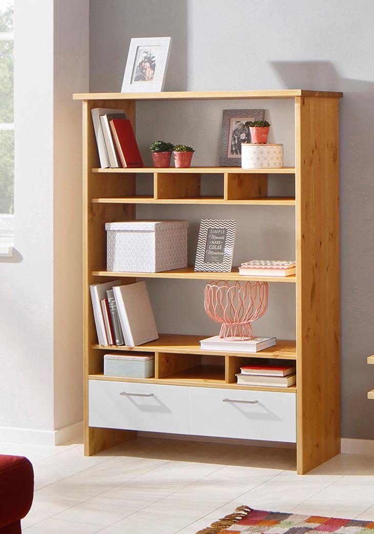 Home affaire Highboard »Ixo«, Stauraumschrank, Breite 101 cm, aus massiver Kiefer, FSC®