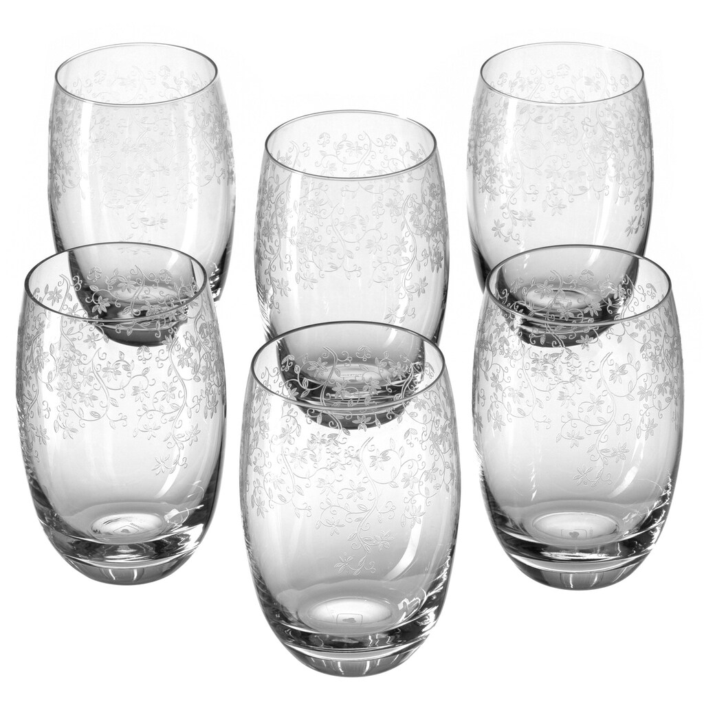 LEONARDO Longdrinkglas »Chateau«, (Set, 6 tlg.), 460 ml, Teqton-Qualität, 6-teilig